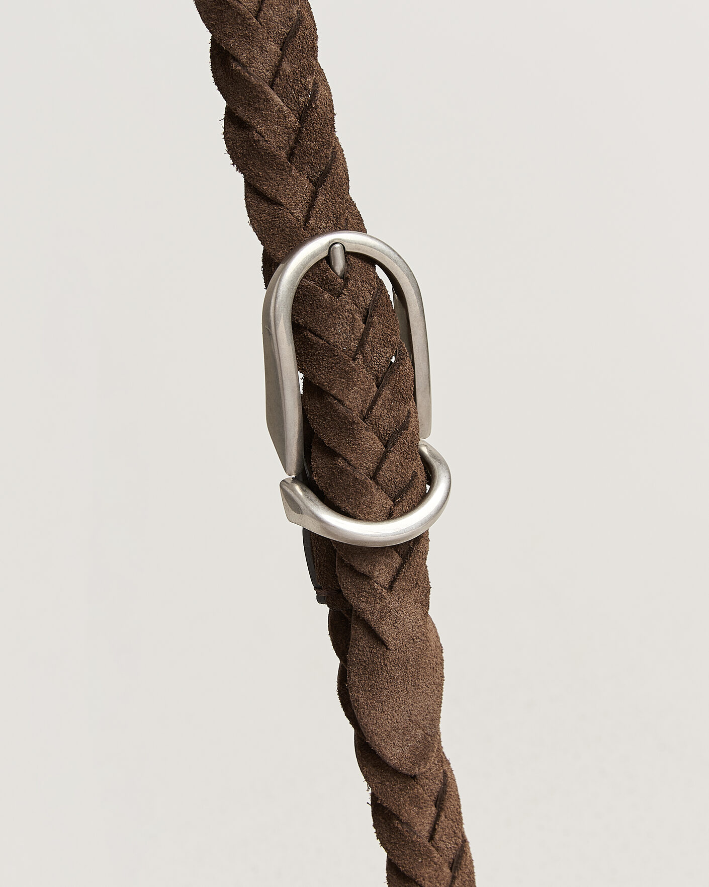 Herre | Bælter | Brunello Cucinelli | Suede Belt Dark Brown