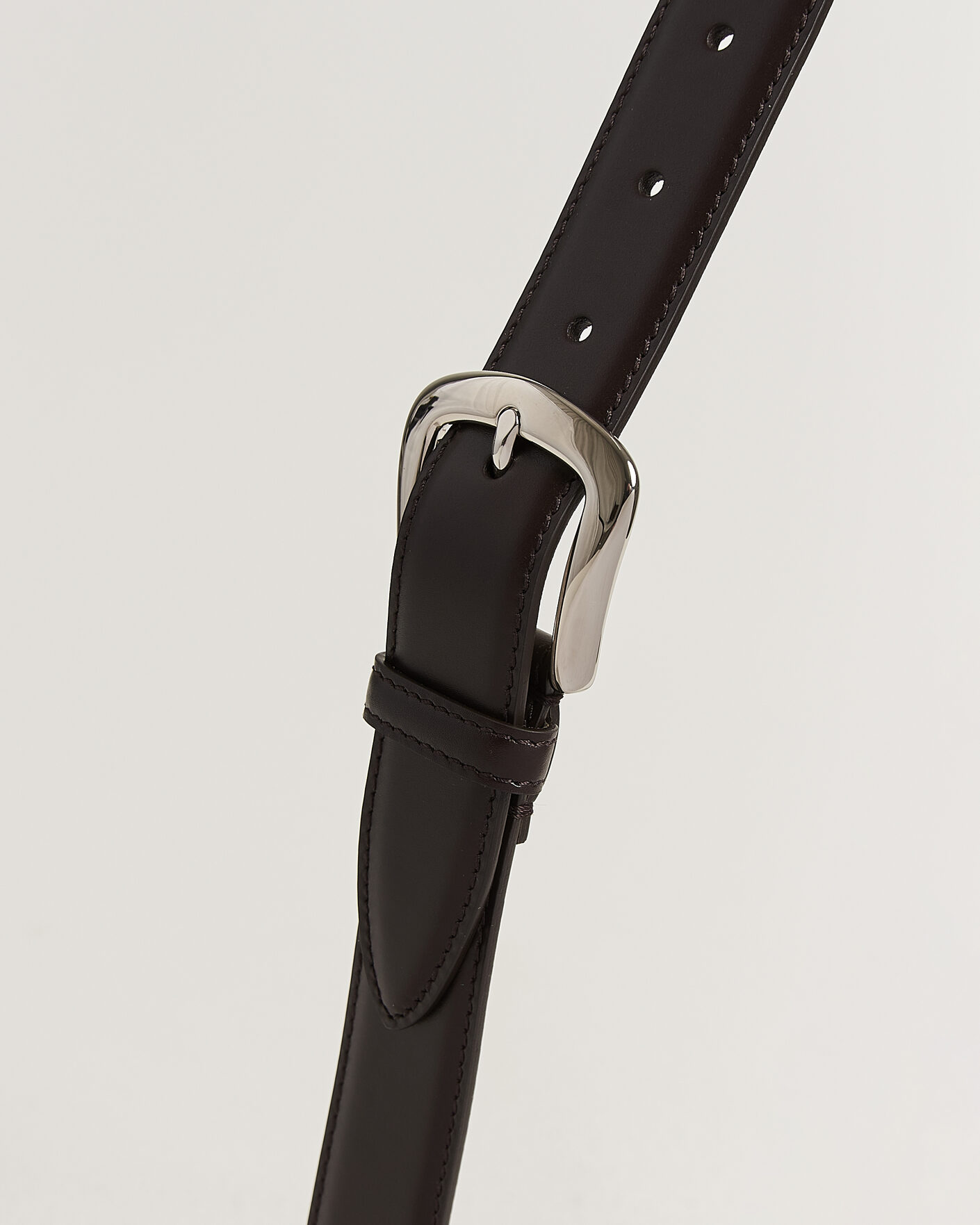 Herre | Bælter | Brunello Cucinelli | Calf Leather Belt Dark Brown