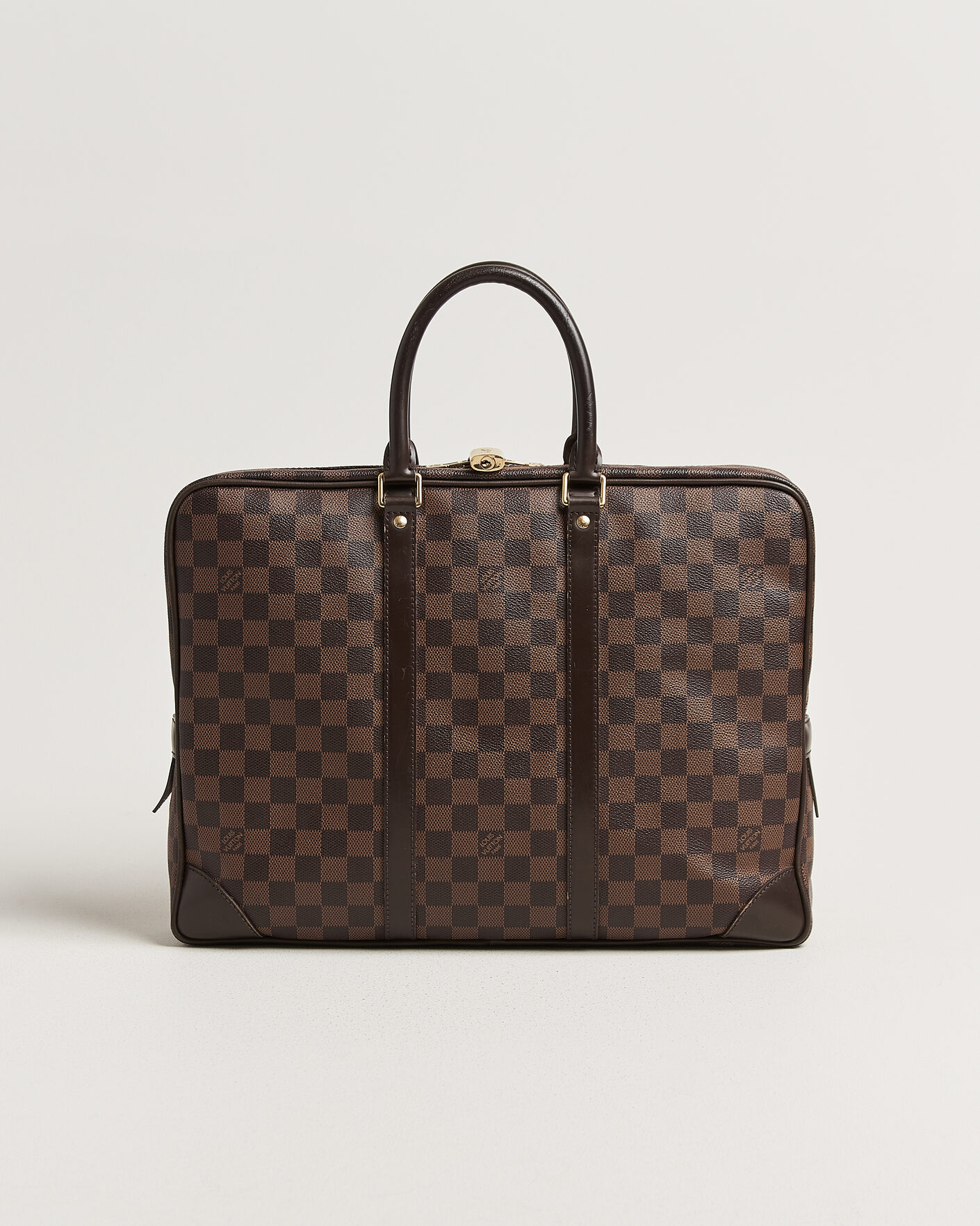 Herre | Pre-Owned & Vintage Bags | Louis Vuitton Pre-Owned | Porte Documents Voyage Damier Ebene