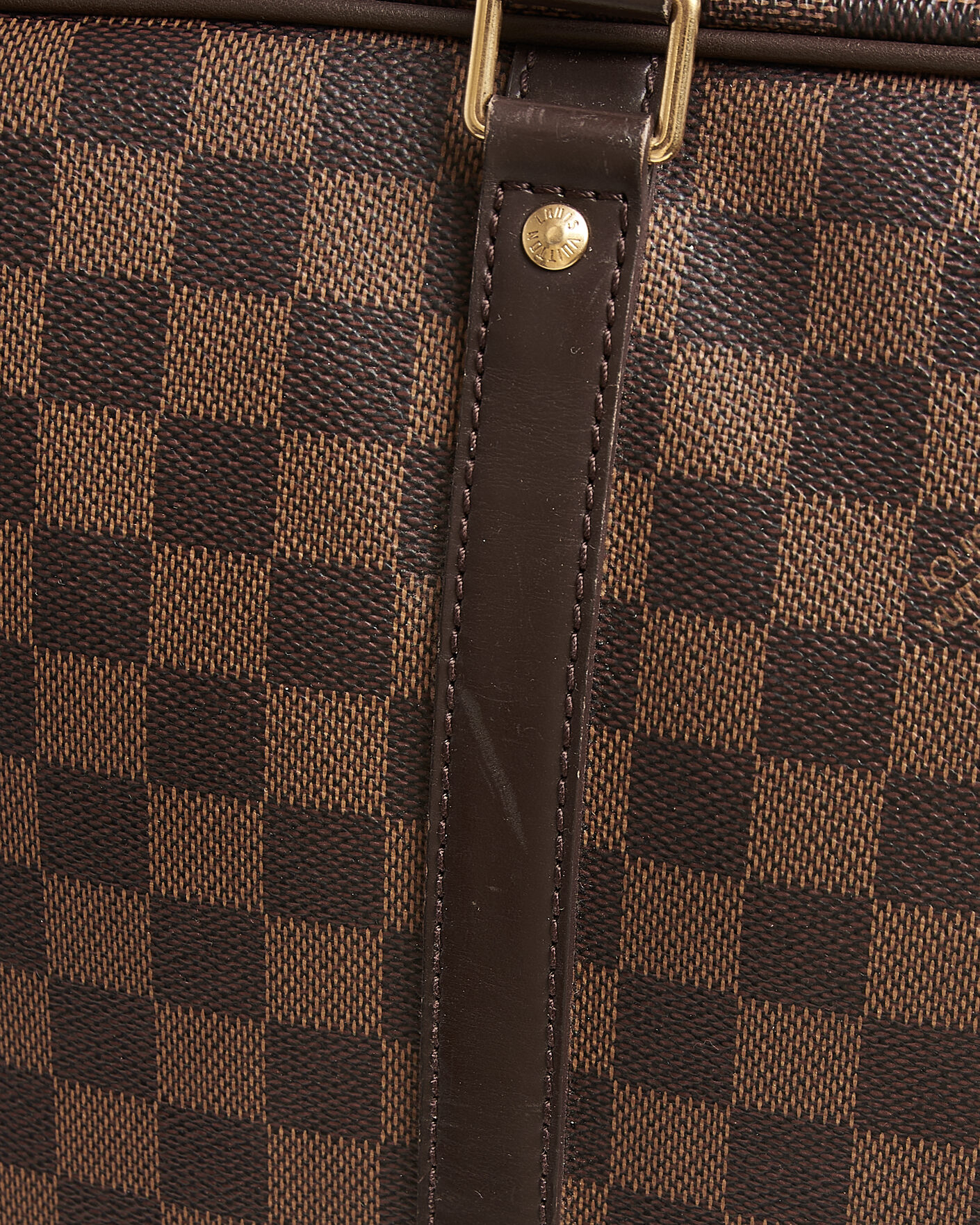 Herre | Pre-Owned & Vintage Bags | Louis Vuitton Pre-Owned | Porte Documents Voyage Damier Ebene