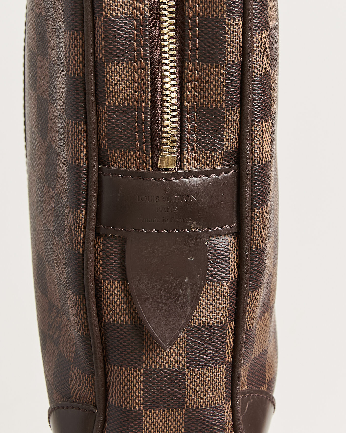 Herre | Pre-Owned & Vintage Bags | Louis Vuitton Pre-Owned | Porte Documents Voyage Damier Ebene