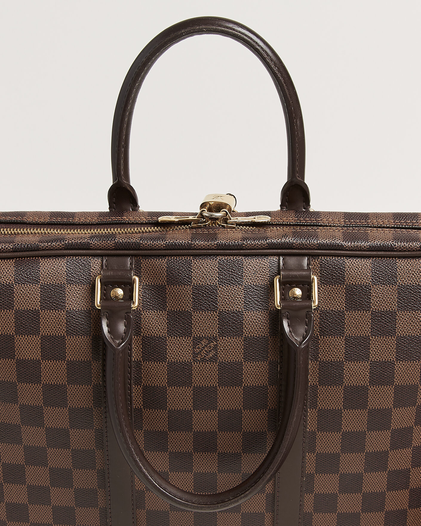 Herre | Pre-Owned & Vintage Bags | Louis Vuitton Pre-Owned | Porte Documents Voyage Damier Ebene