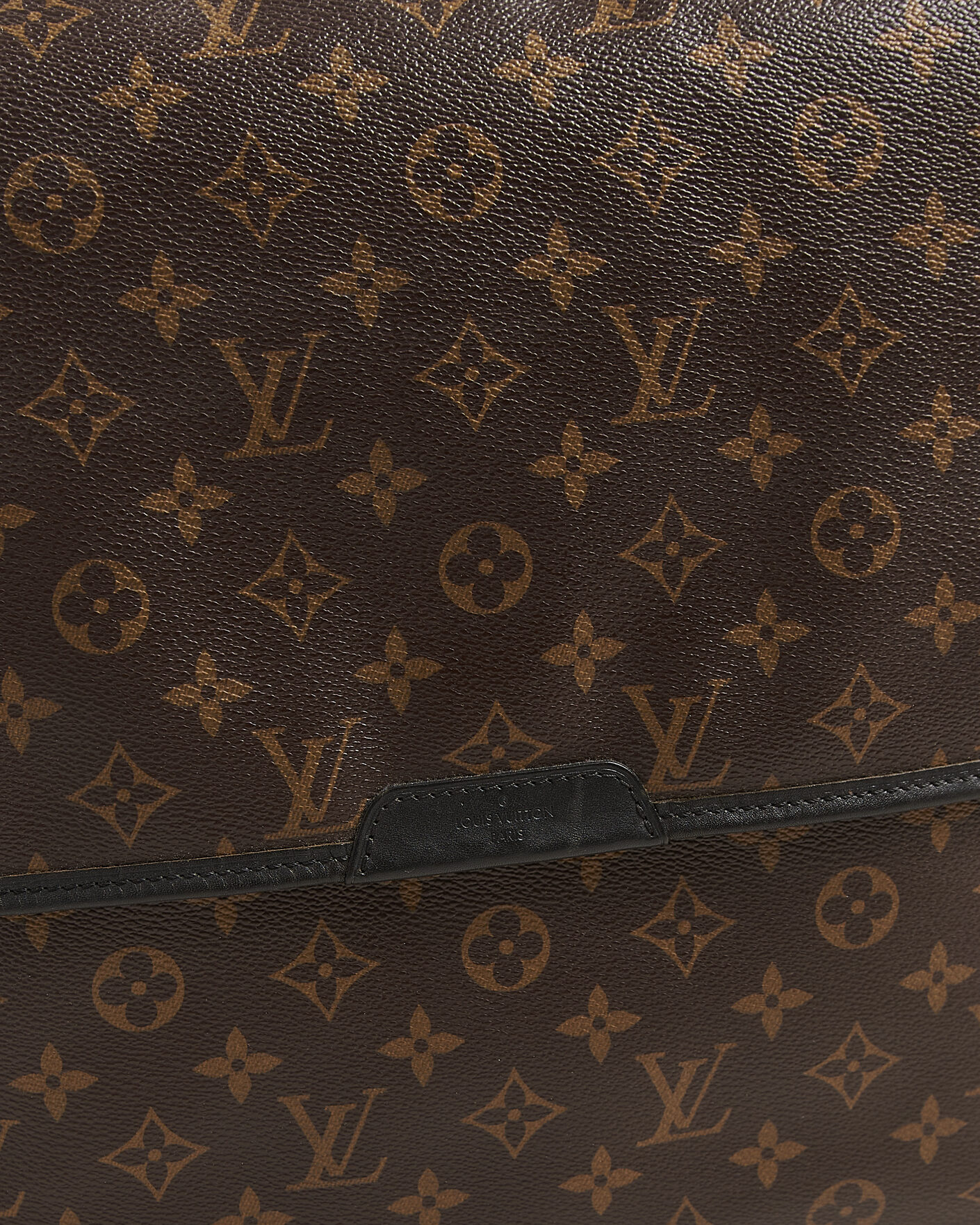 Herre | Pre-Owned & Vintage Bags | Louis Vuitton Pre-Owned | Abbesses Messenger Bag Monogram Macassar