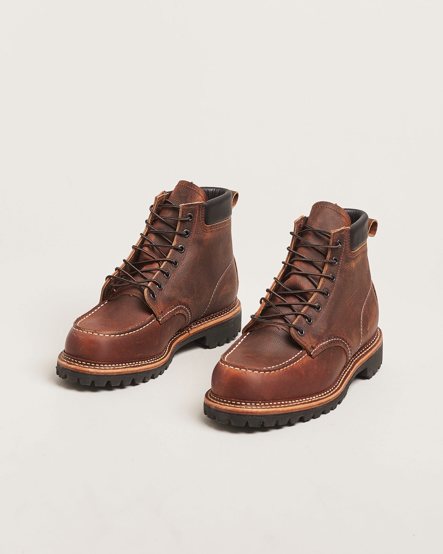 Herre | Støvler | Red Wing Shoes | Norway Moc Toe Boot Copper Rough/Though Leather