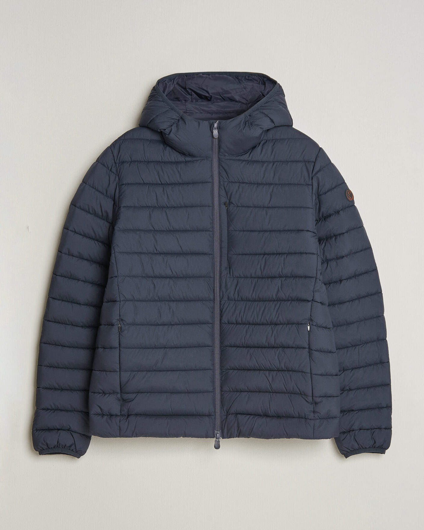 Herre | Jakker | Save The Duck | Juncus Matt Lightweight Hood Jacket Blue Black