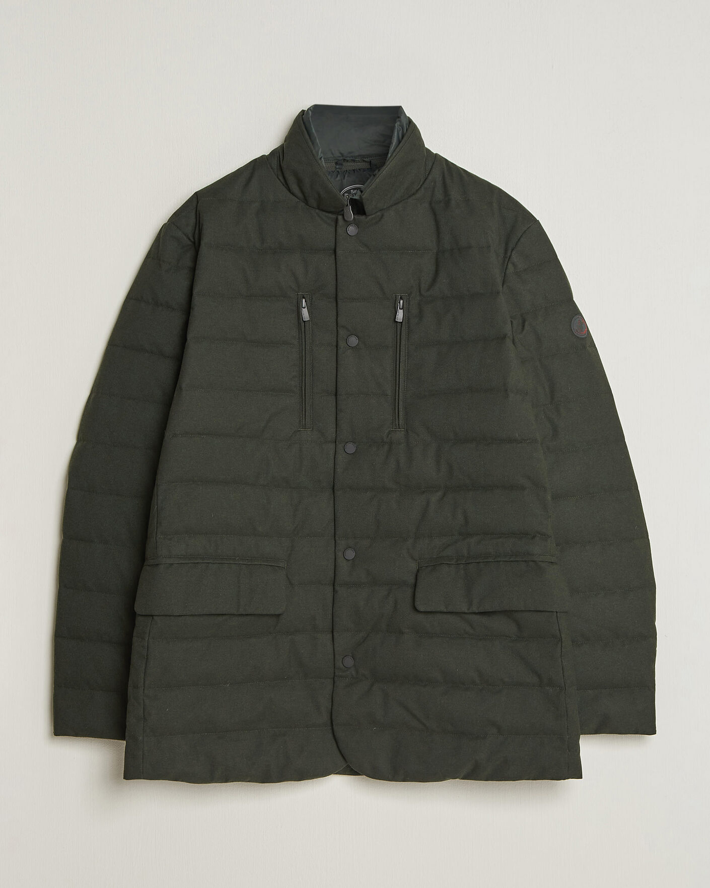 Herre | Jakker | Save The Duck | Felipe Padded Flannel Jacket Green Black
