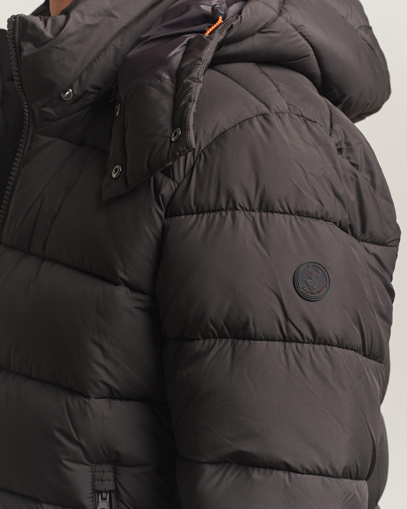 Herre | Jakker | Save The Duck | Boris Matt Padded Puffer Brown Black