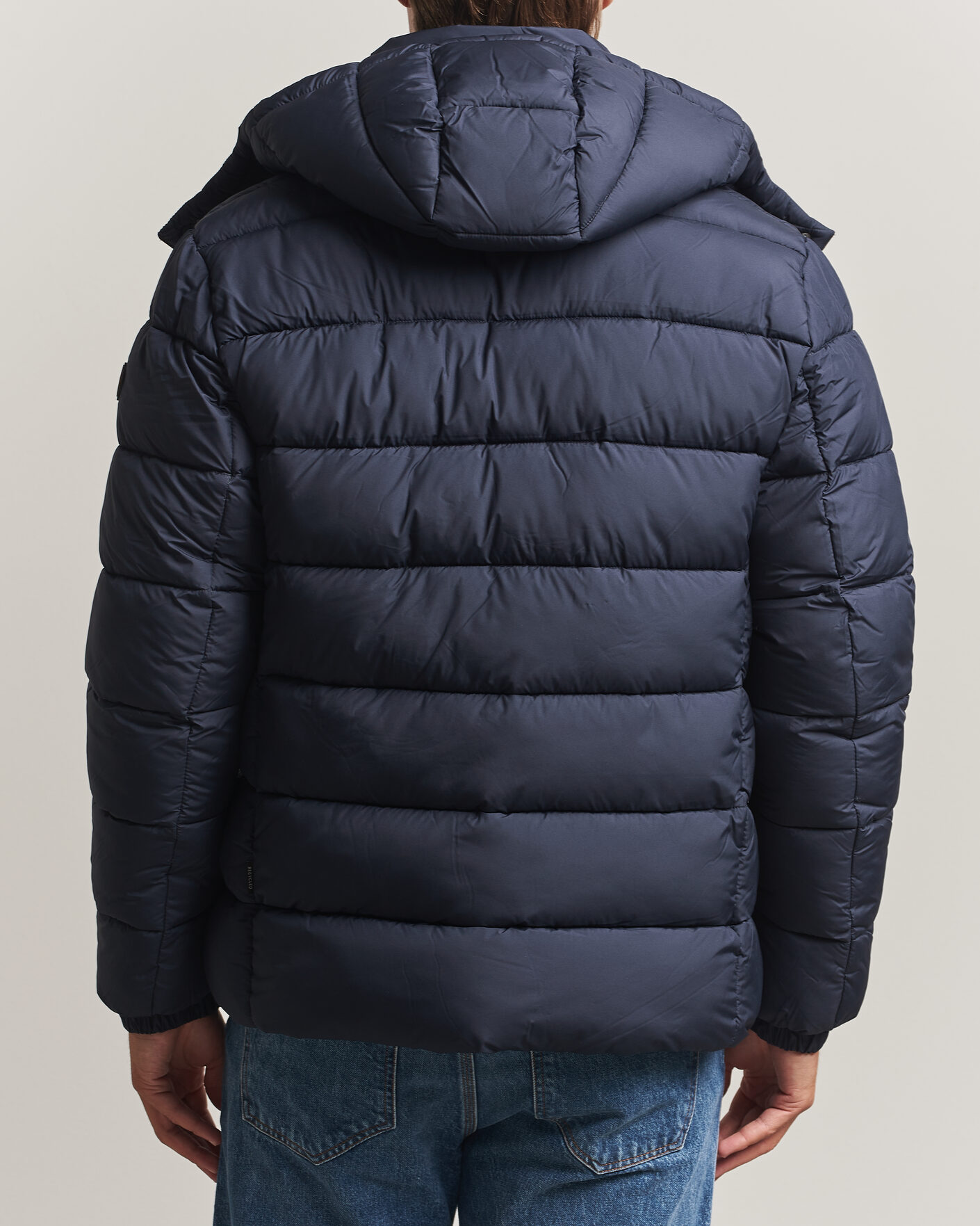 Herre | Jakker | Save The Duck | Boris Matt Padded Puffer Blue Black