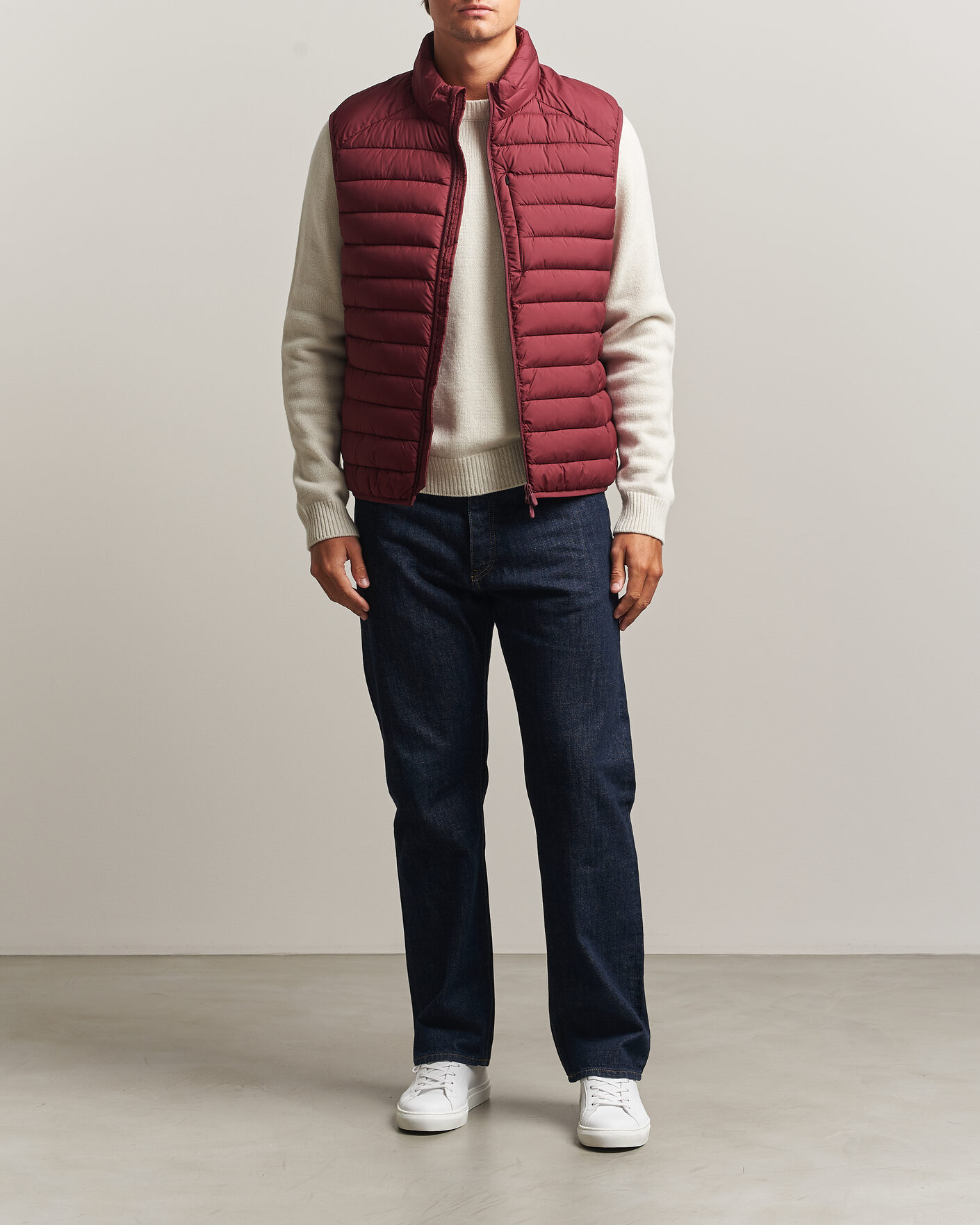 Herre | Veste | Save The Duck | Rhus Matt Lightweight Vest Wine Red