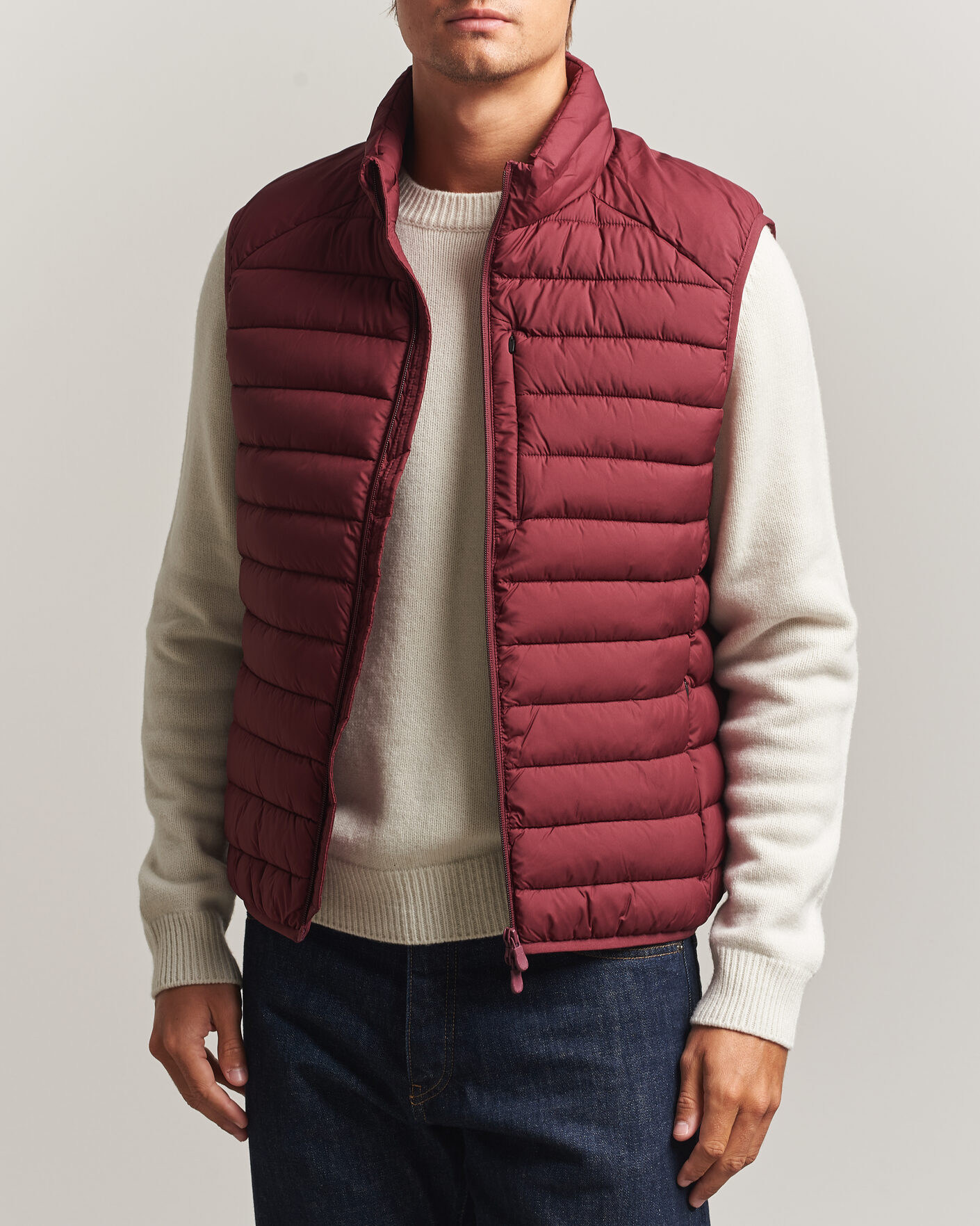 Herre | Veste | Save The Duck | Rhus Matt Lightweight Vest Wine Red