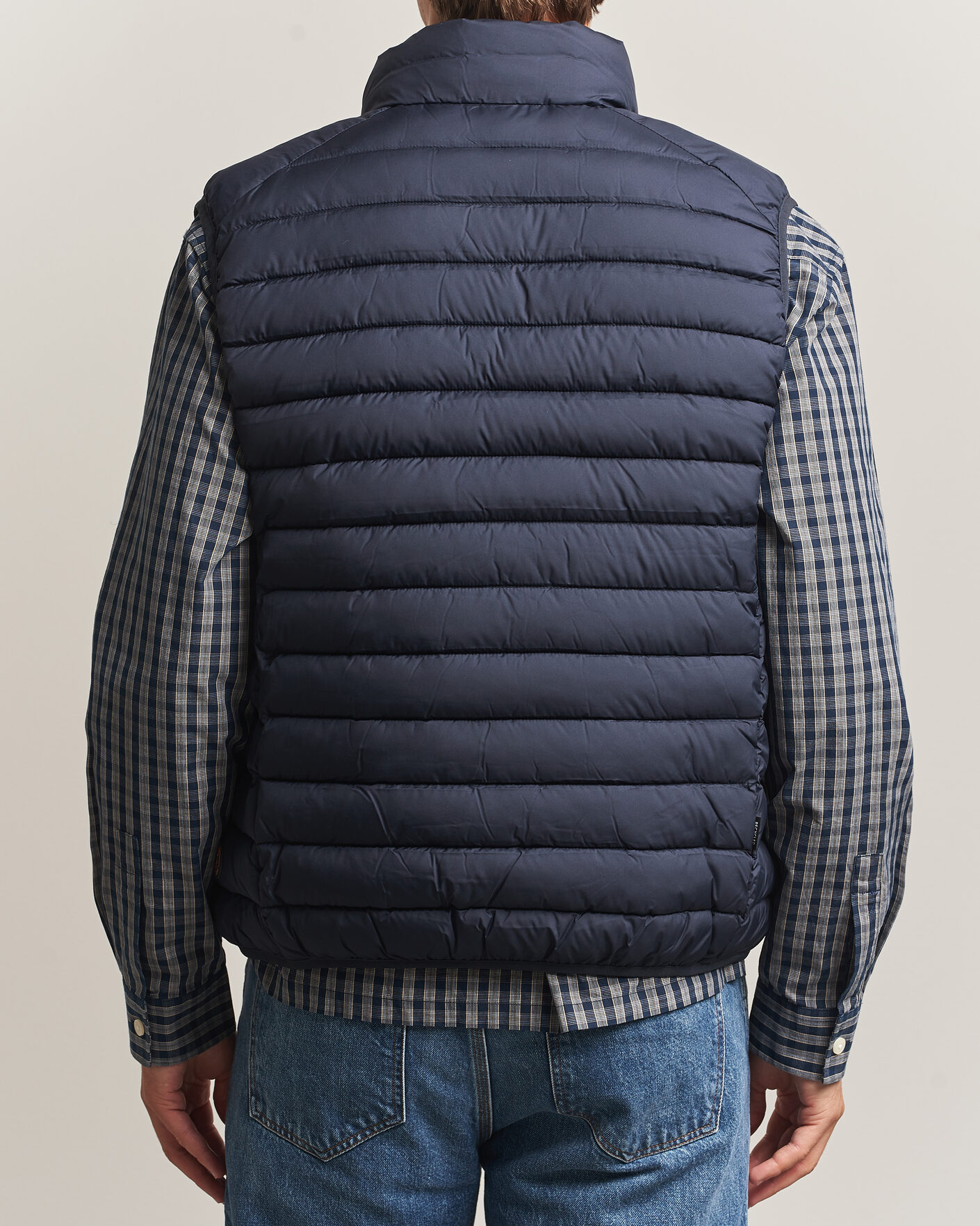 Herre | Veste | Save The Duck | Rhus Matt Lightweight Vest Blue Black