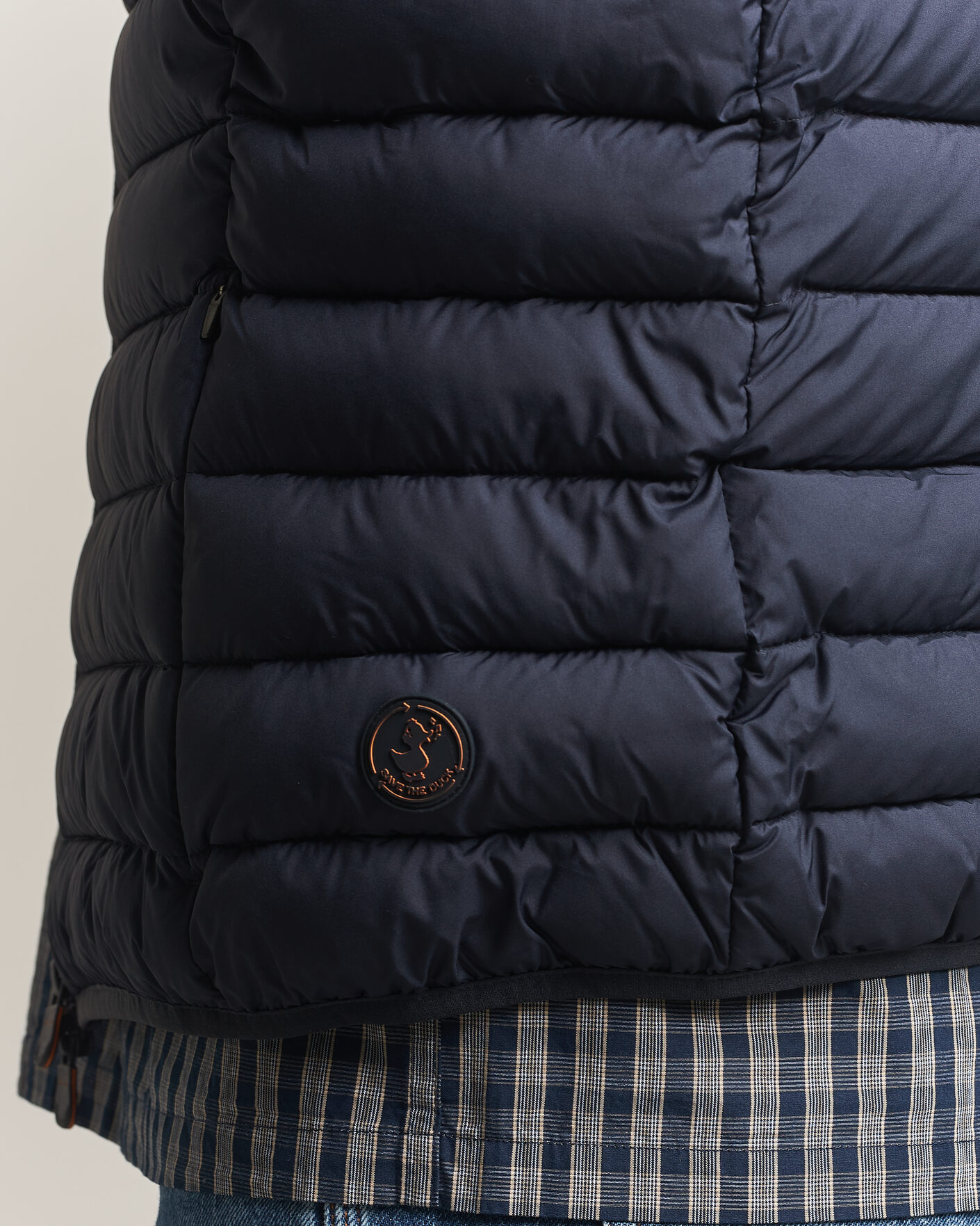Herre | Veste | Save The Duck | Rhus Matt Lightweight Vest Blue Black