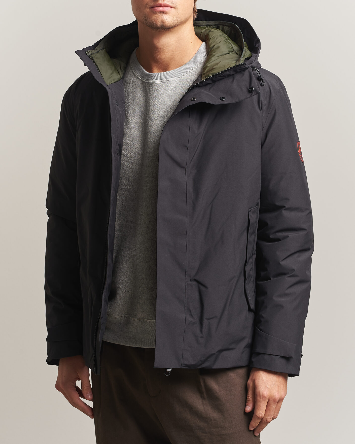 Herre | Jakker | Save The Duck | Arctic Gasparo Hooded Down Jacket Black
