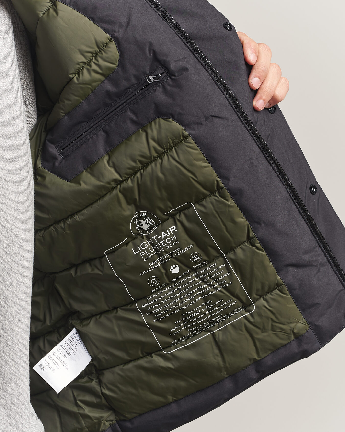 Herre | Jakker | Save The Duck | Arctic Gasparo Hooded Down Jacket Black