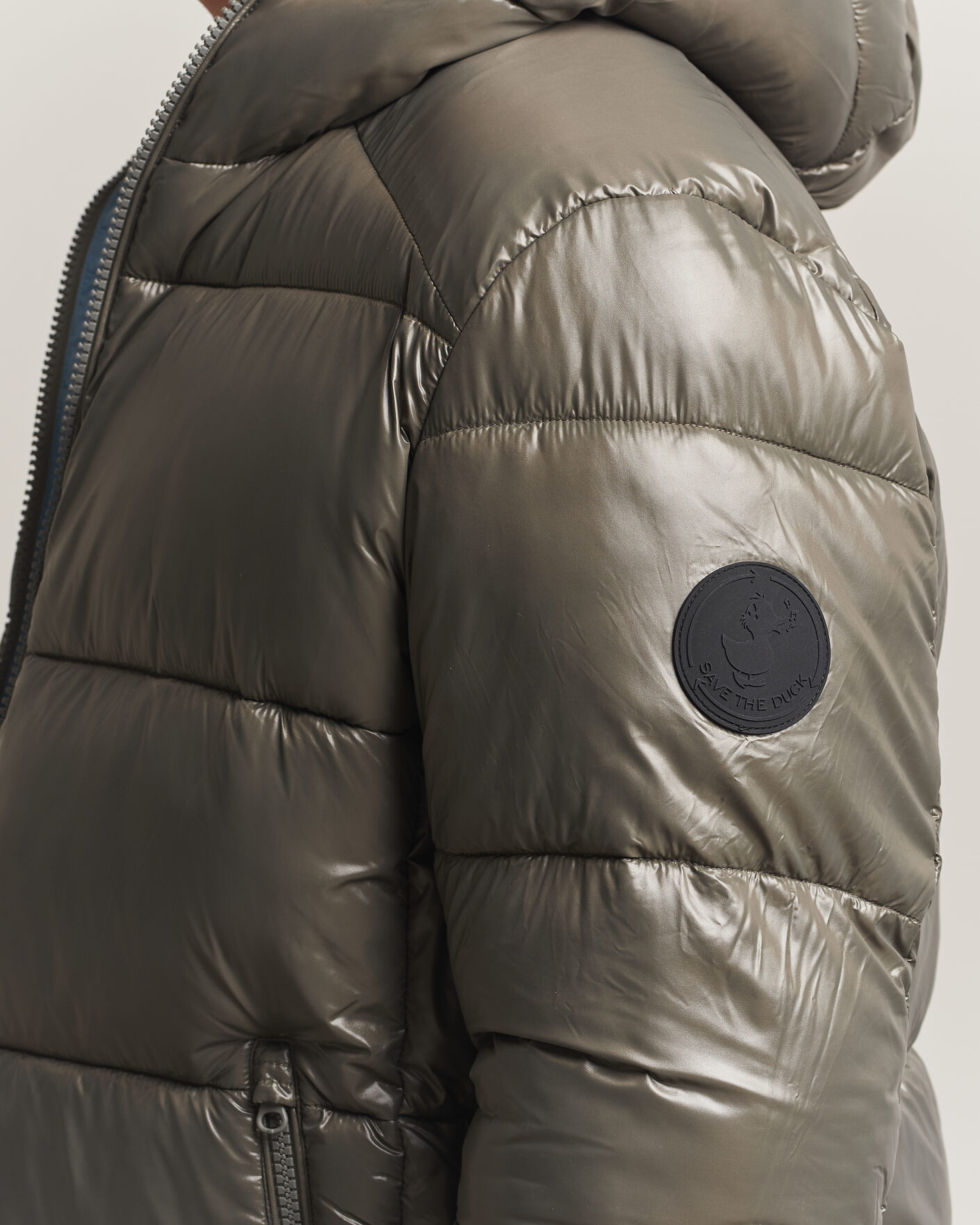 Herre | Jakker | Save The Duck | Edgard Padded Puffer Gunmetal Grey