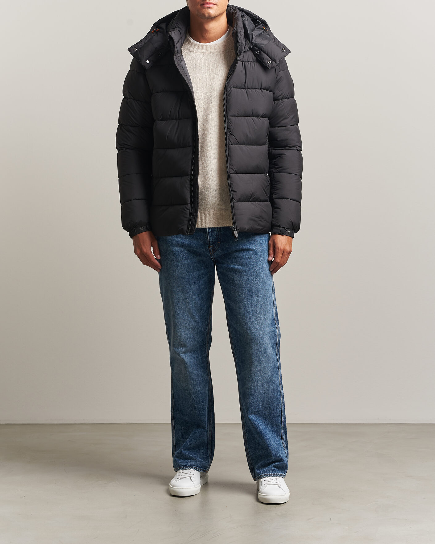 Herre | Jakker | Save The Duck | Boris Matt Padded Puffer Black