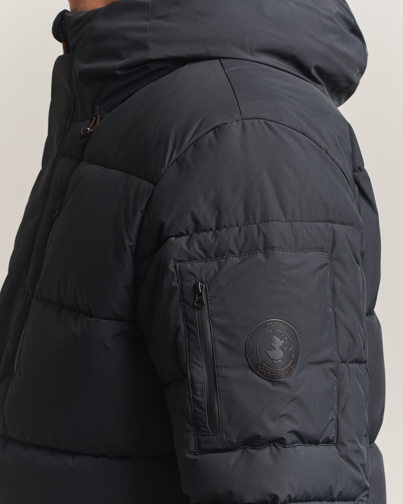 Herre | Jakker | Save The Duck | Espel Short Arctic Parka Black
