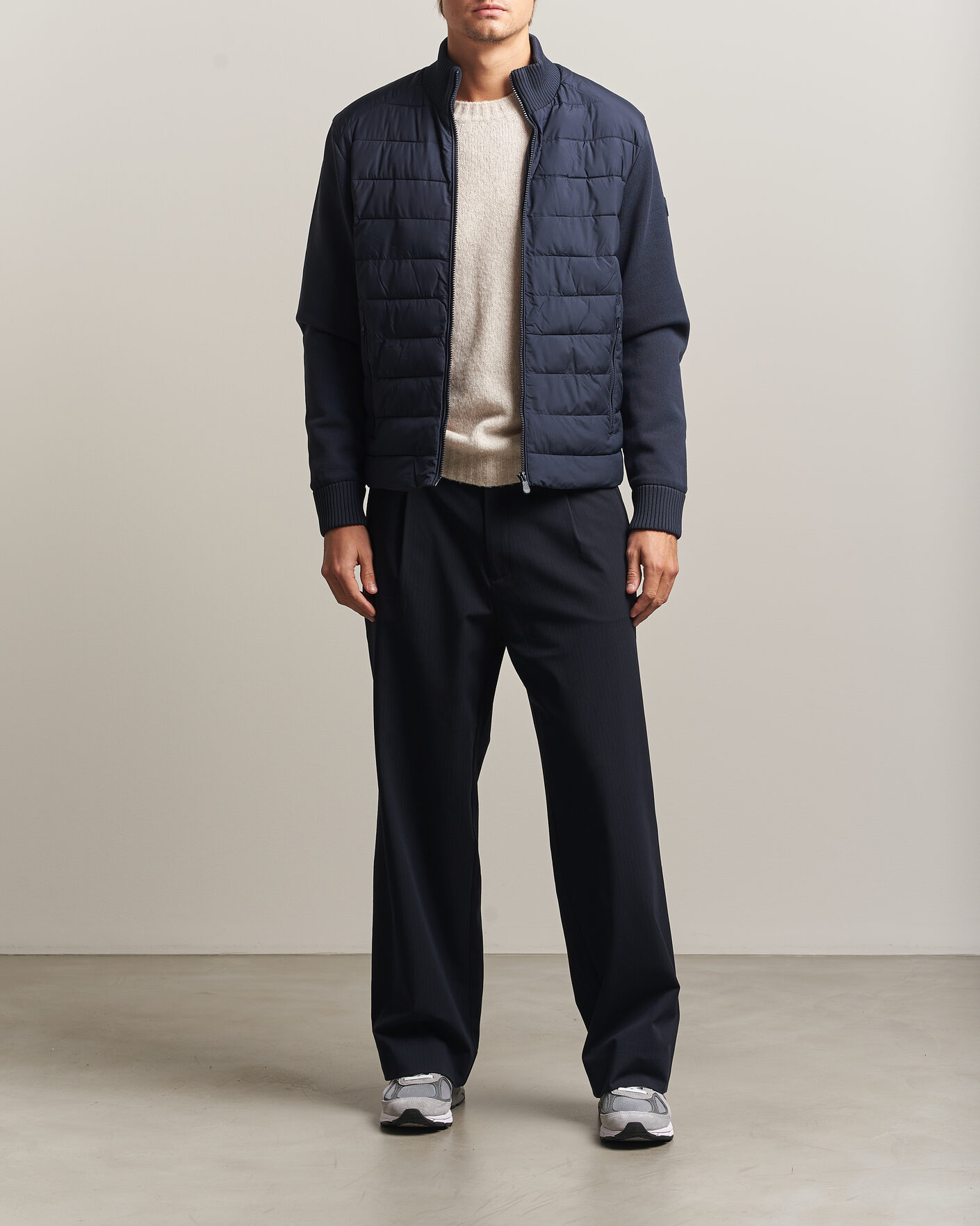 Herre | Jakker | Save The Duck | Sedum Hybrid Jacket Blue Black