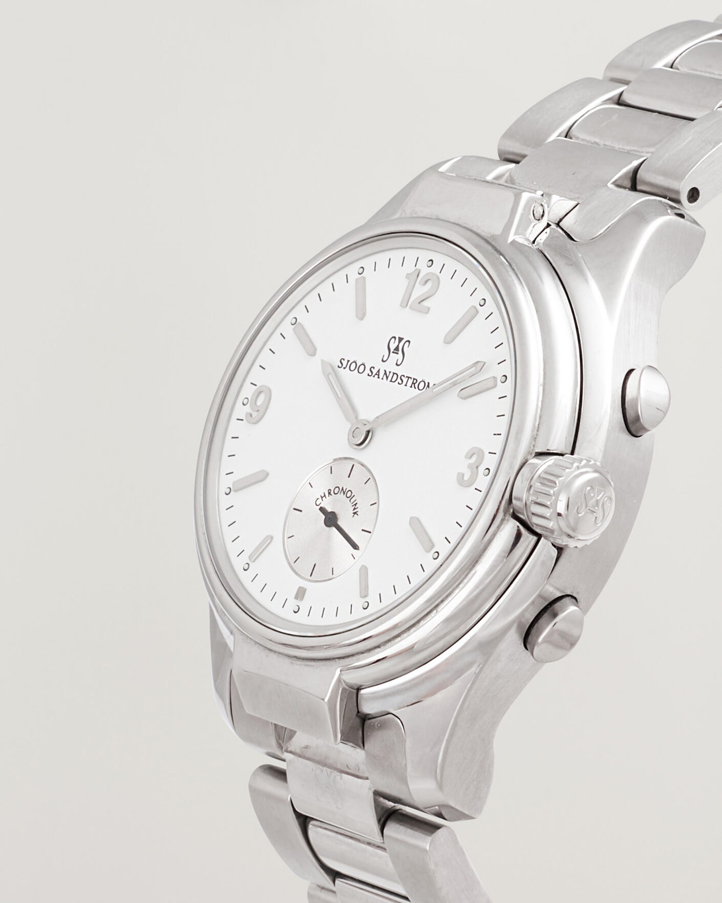 Herre | Pre-Owned & Vintage Watches | Sjöö Sandström Pre-Owned | Chronolink Worldtimer UTC Swedish Blonde