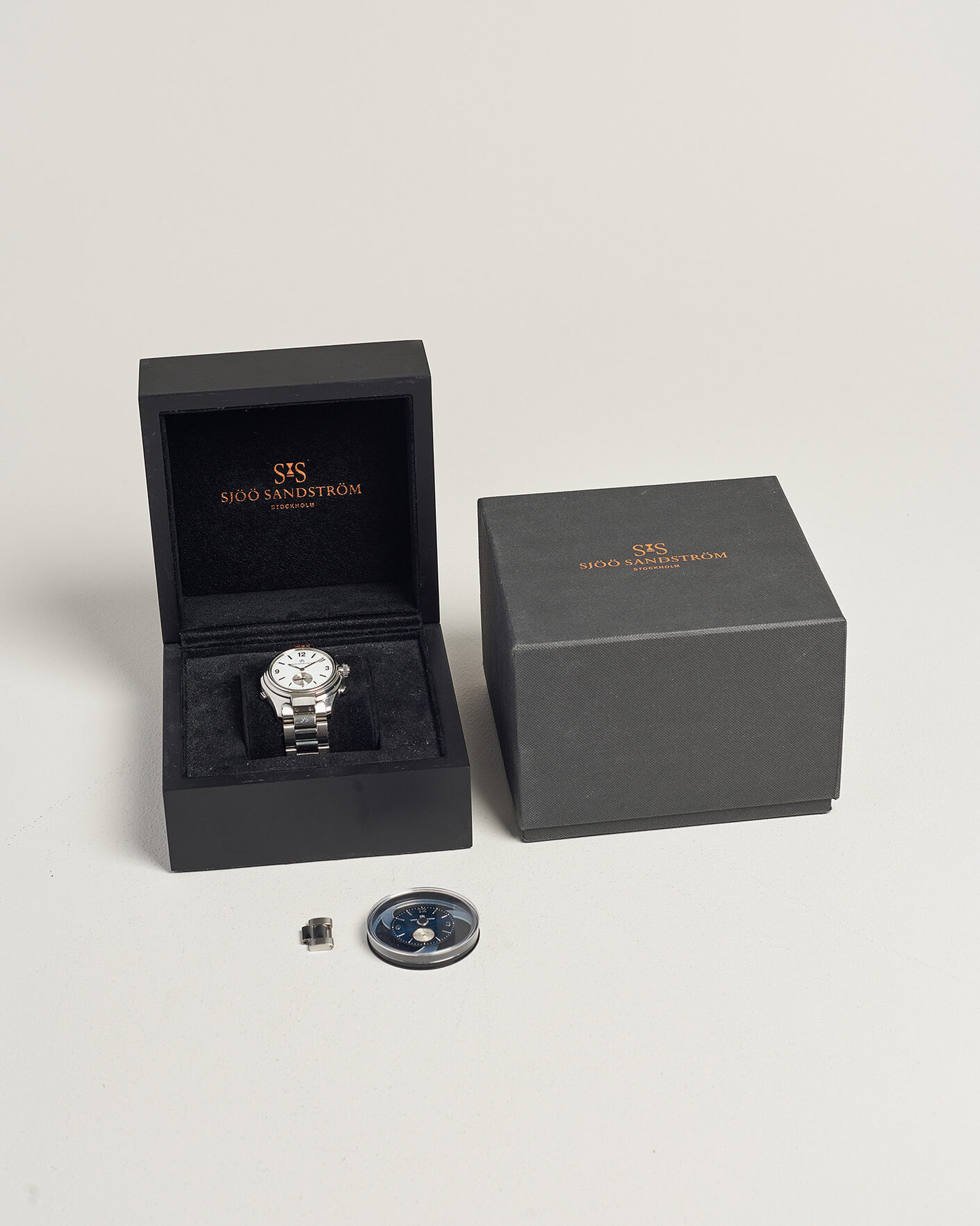 Herre | Pre-Owned & Vintage Watches | Sjöö Sandström Pre-Owned | Chronolink Worldtimer UTC Swedish Blonde