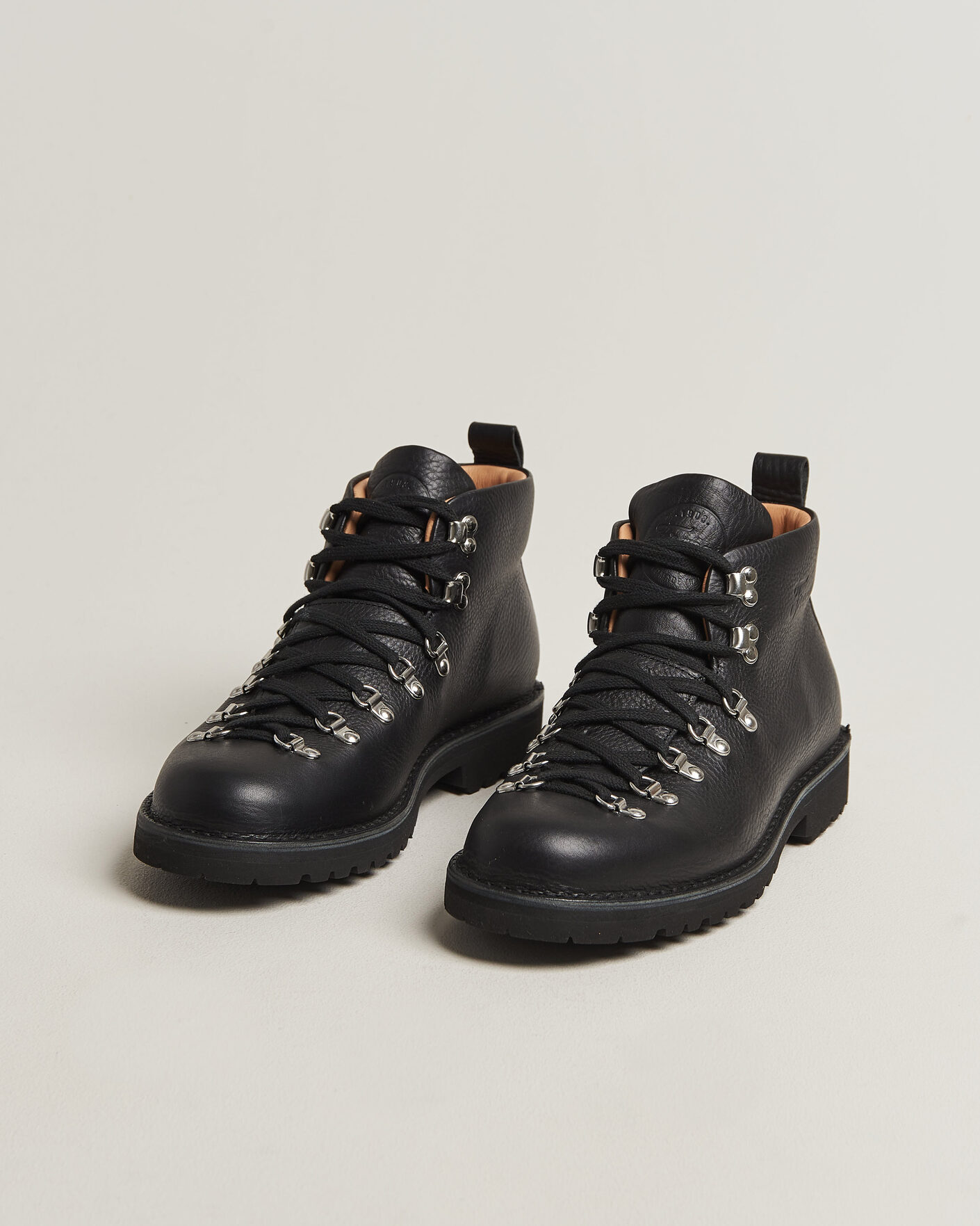 Herre | Støvler | Fracap | M120 Grain Leather Boot Black 