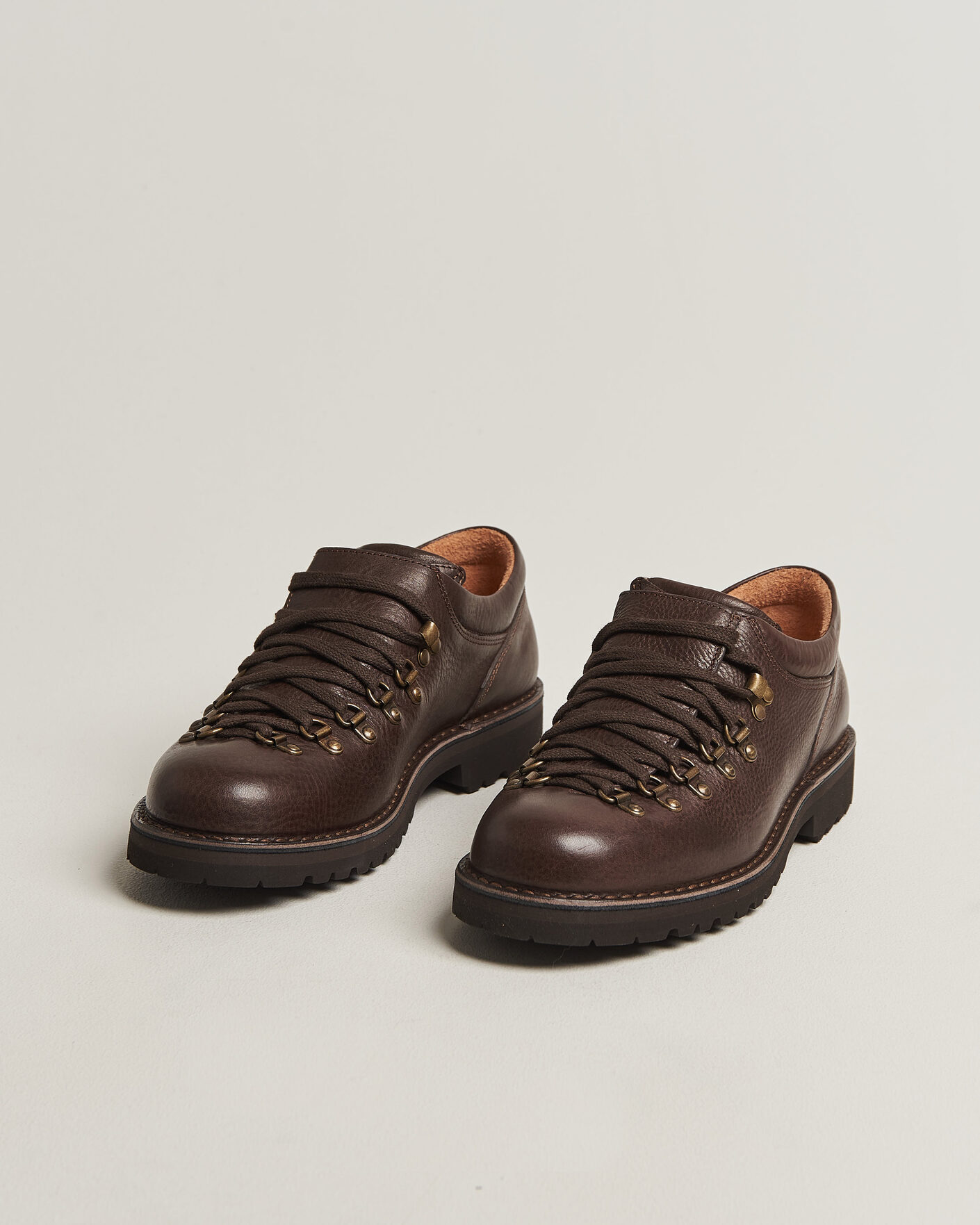 Herre | Støvler | Fracap | M121 Low Grain Leather Boot Dark Brown