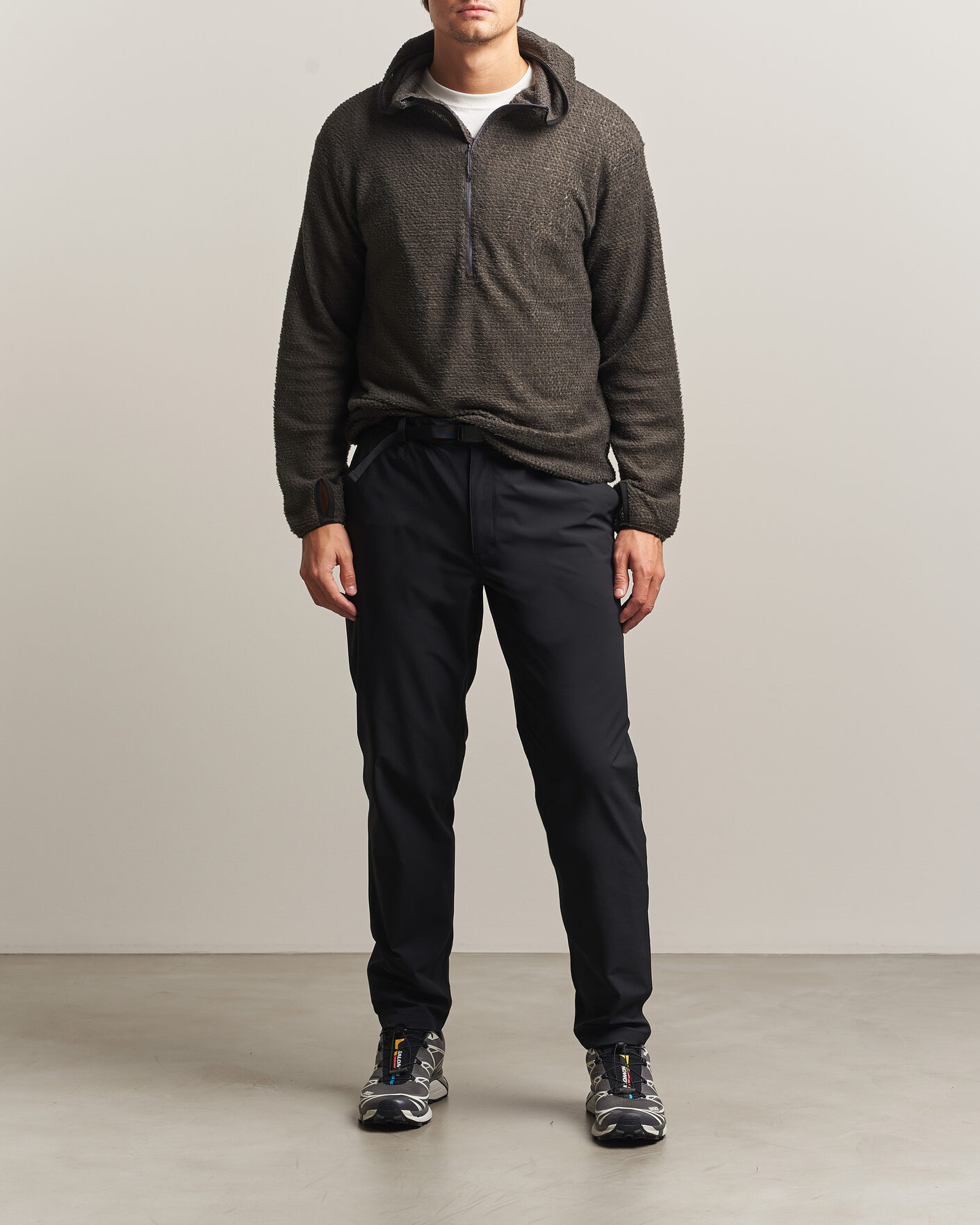 Herre | Bukser | Snow Peak | Water-Repellent Stretch Tapered Pants Black