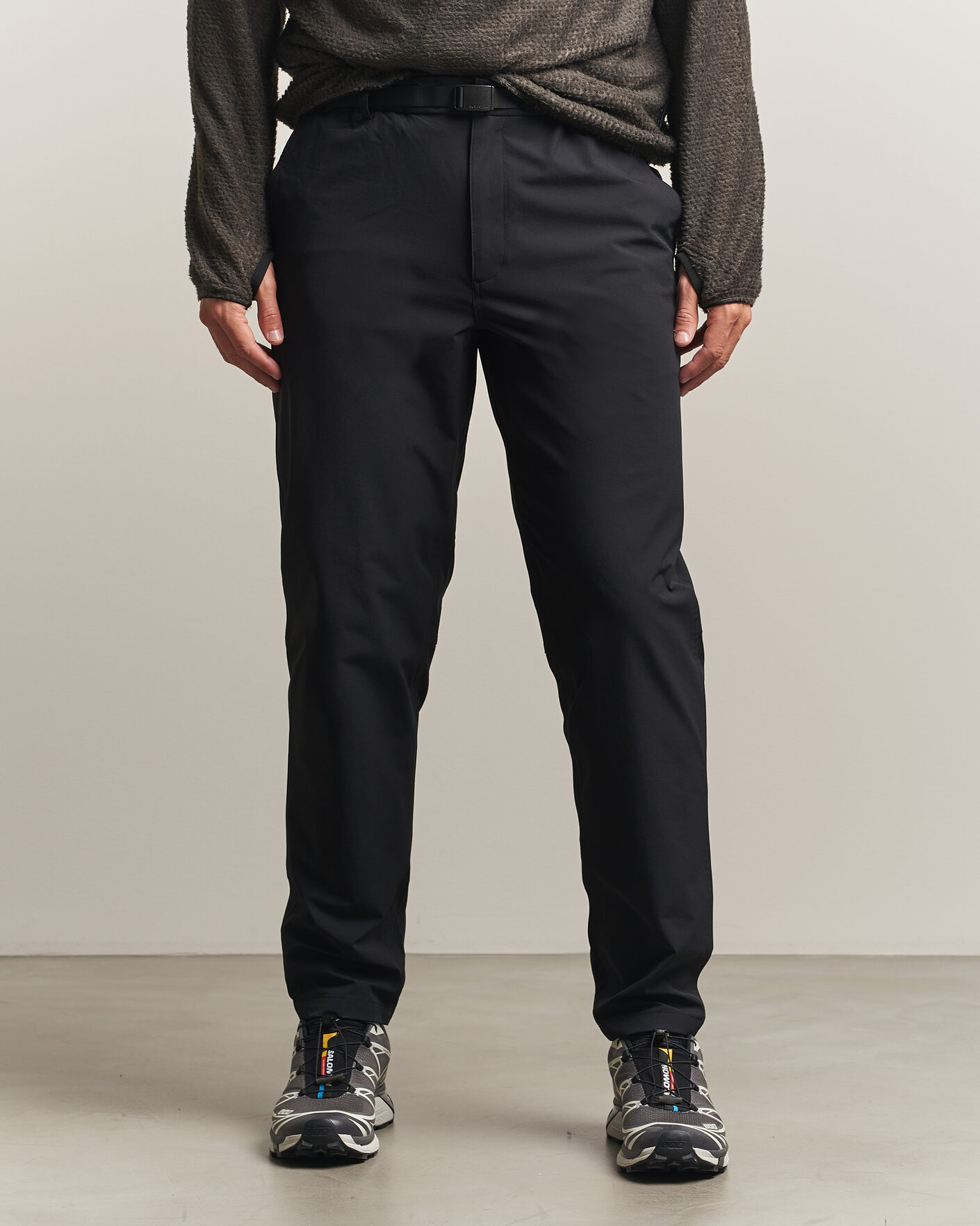 Herre | Bukser | Snow Peak | Water-Repellent Stretch Tapered Pants Black