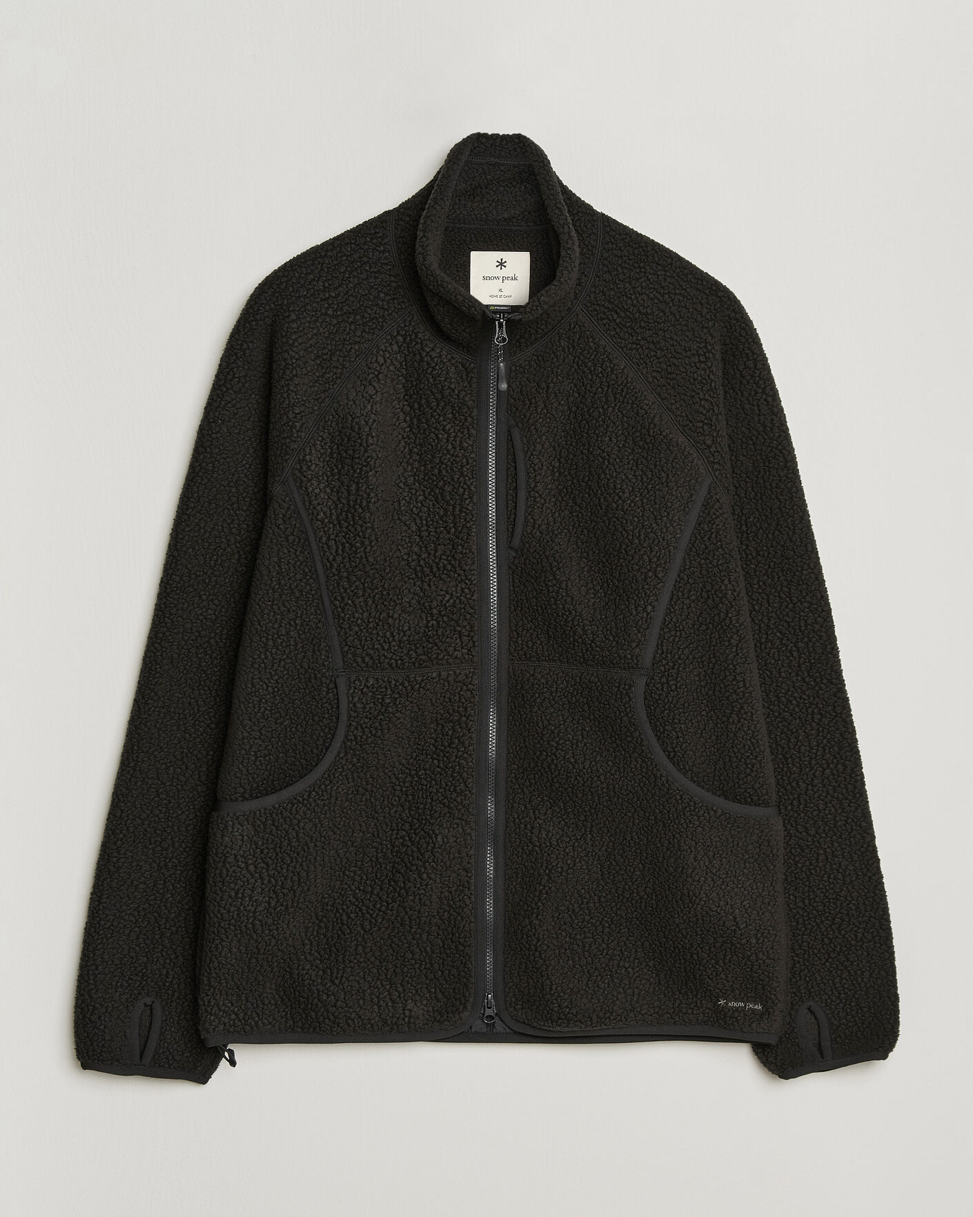 Herre | Jakker | Snow Peak | Thermal Boa Fleece Jacket Black