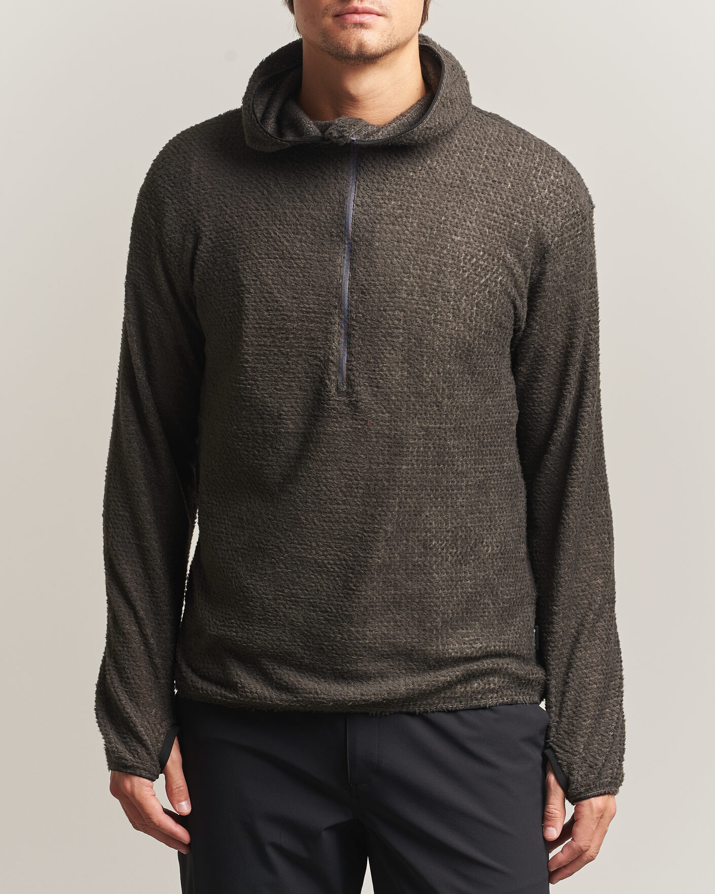 Herre | Trøjer | Snow Peak | Alpha Direct 90 Hoodie Charcoal