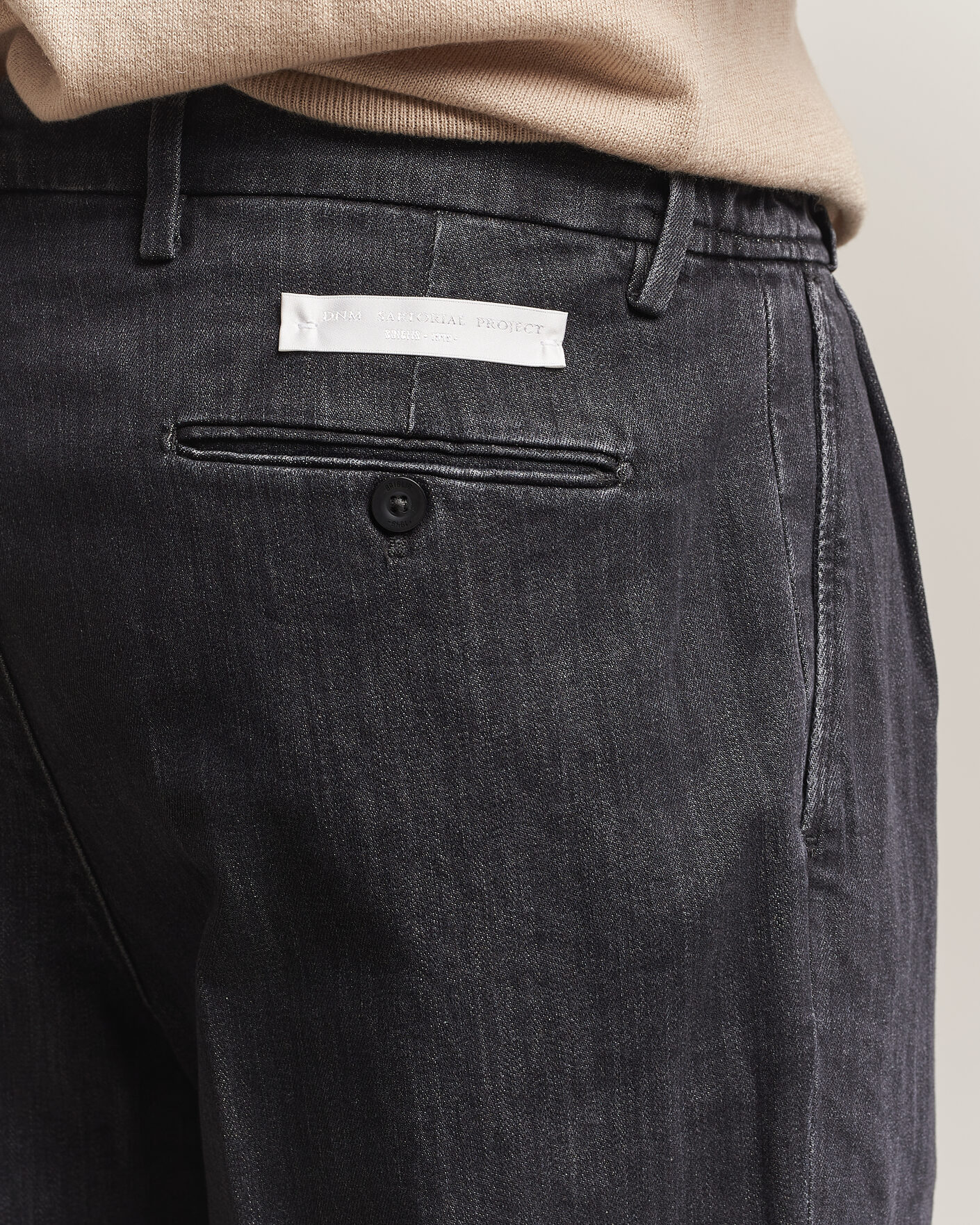 Herre | Bukser | Briglia 1949 | Portobello Loose Fit Denim Trousers Grey