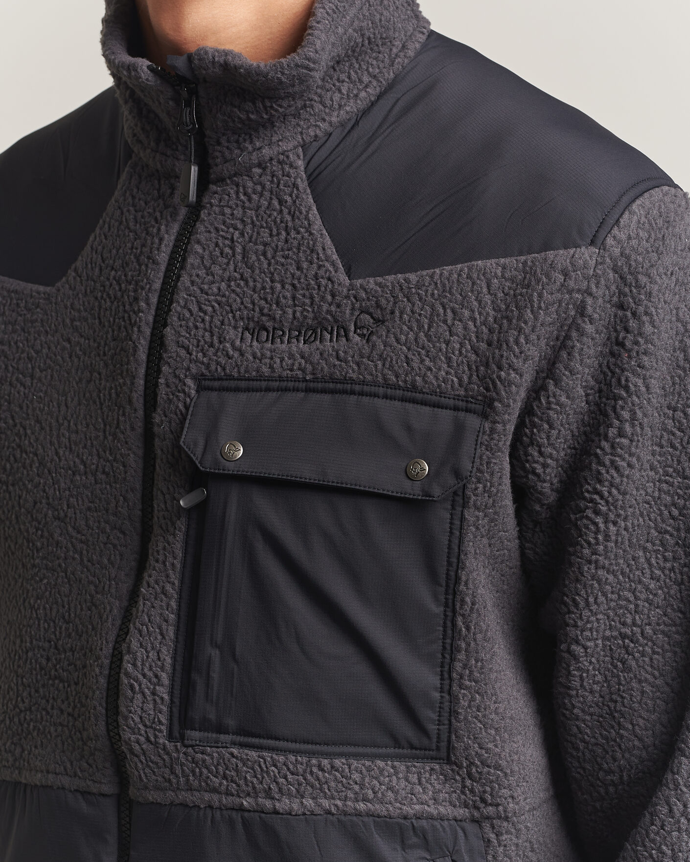 Herre | Jakker | Norrøna | Tamok Warm3 Fleece Jacket Phantom