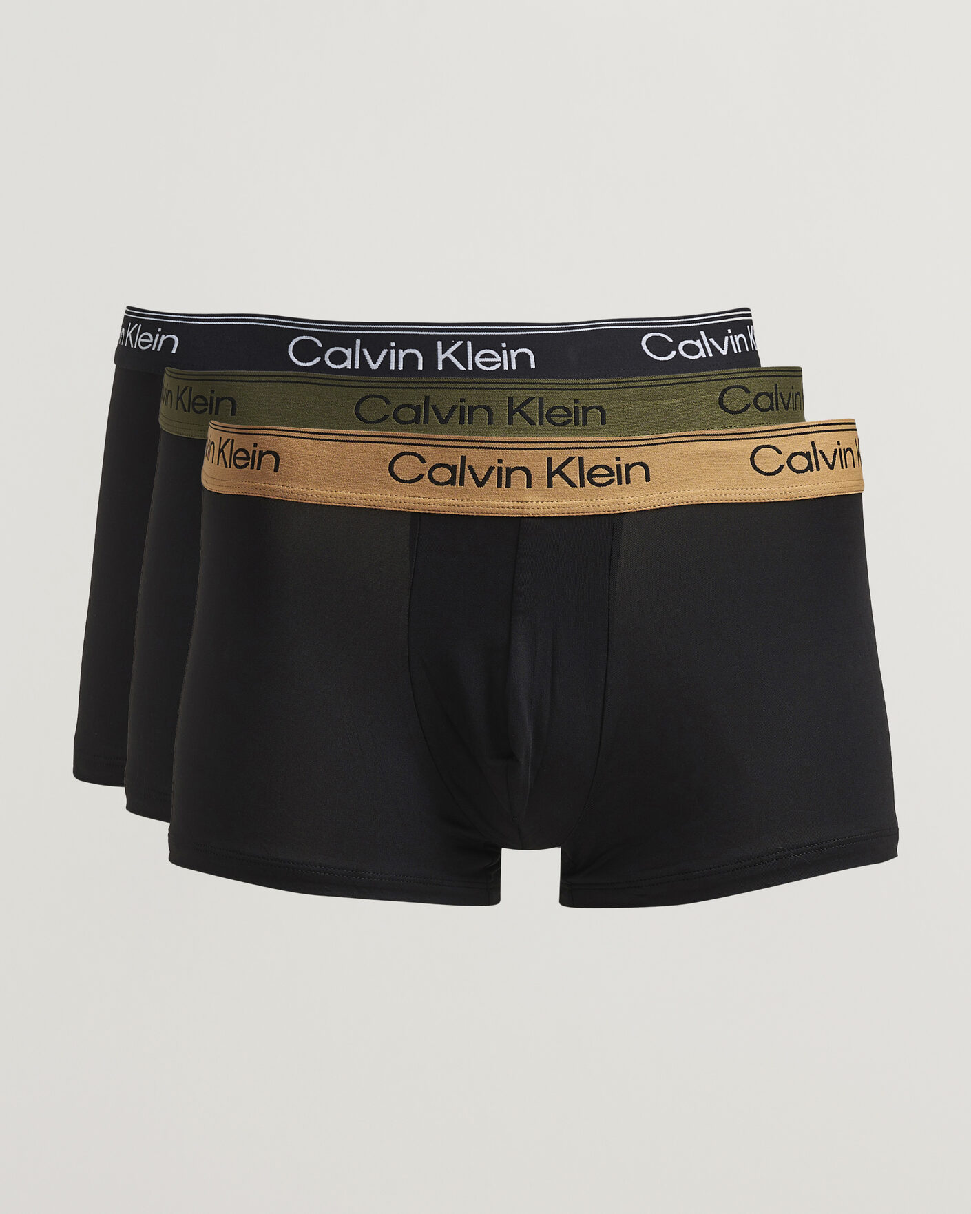 Herre | Undertøj | Calvin Klein | 3-Pack Micro Stretch Trunk Black