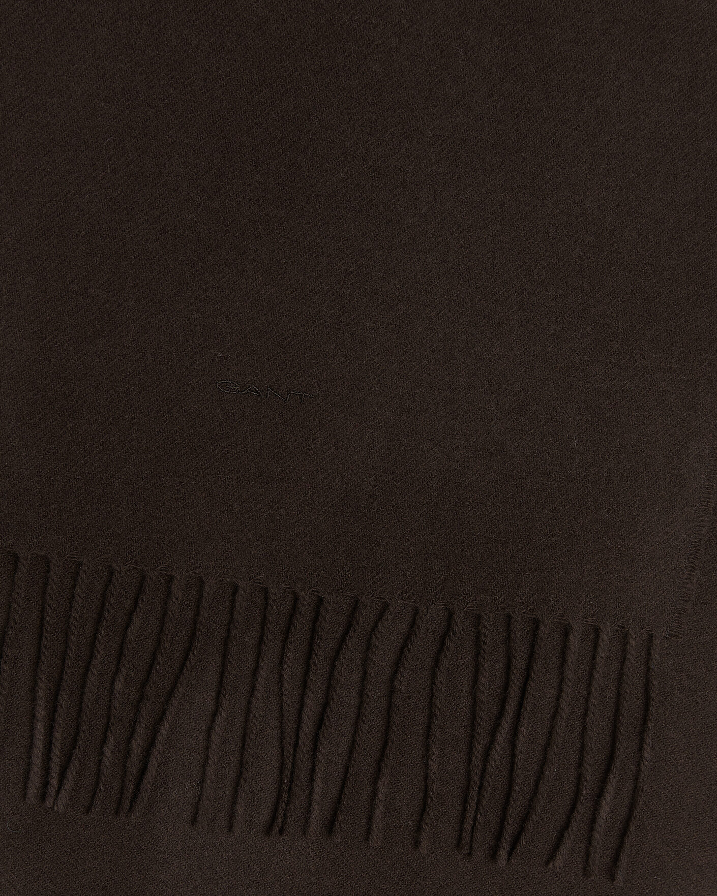 Herre | Halstørklæder | Gant | Wool Scarf Shadow Brown
