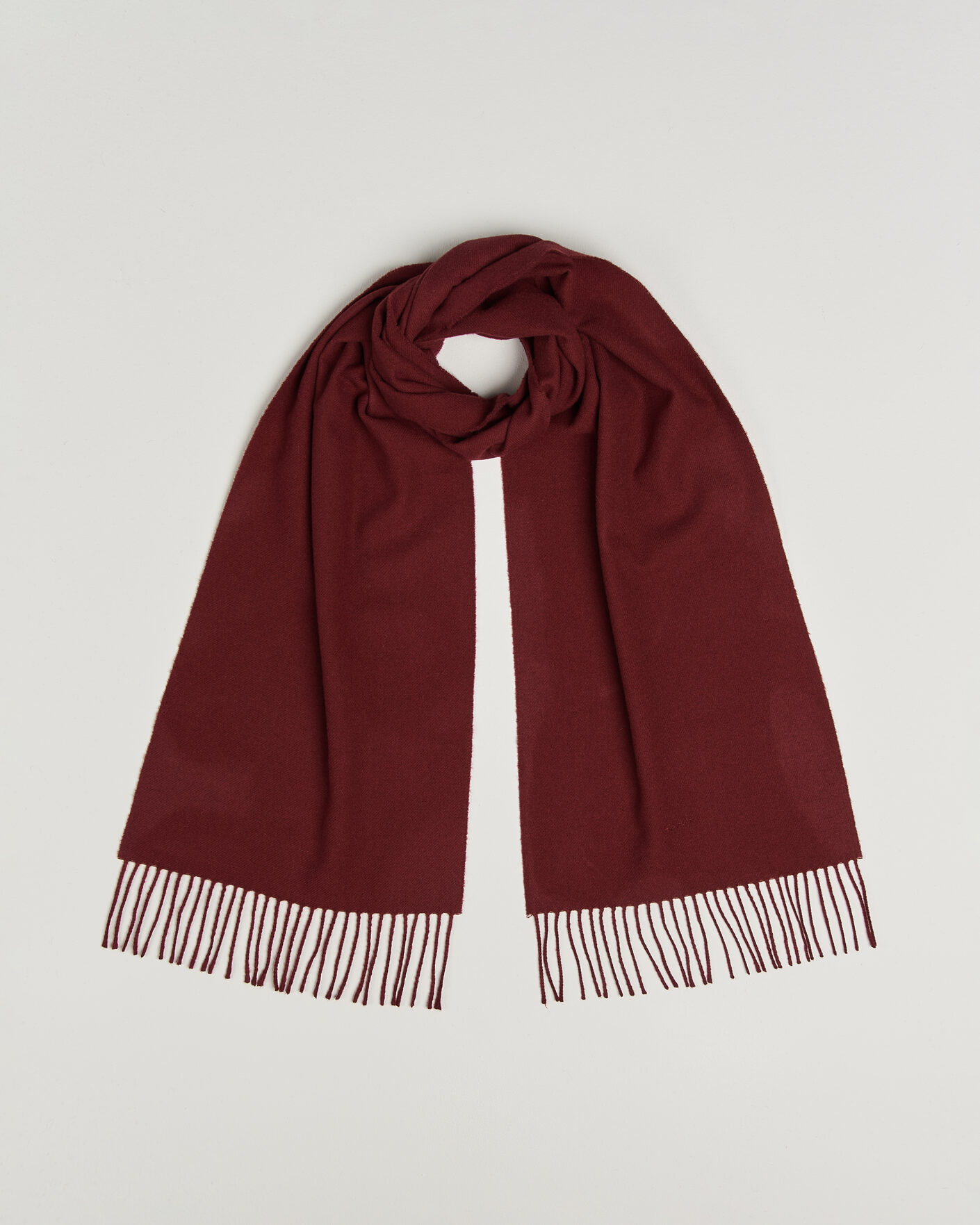 Herre | Halstørklæder | Gant | Wool Scarf Deep Grape Wine