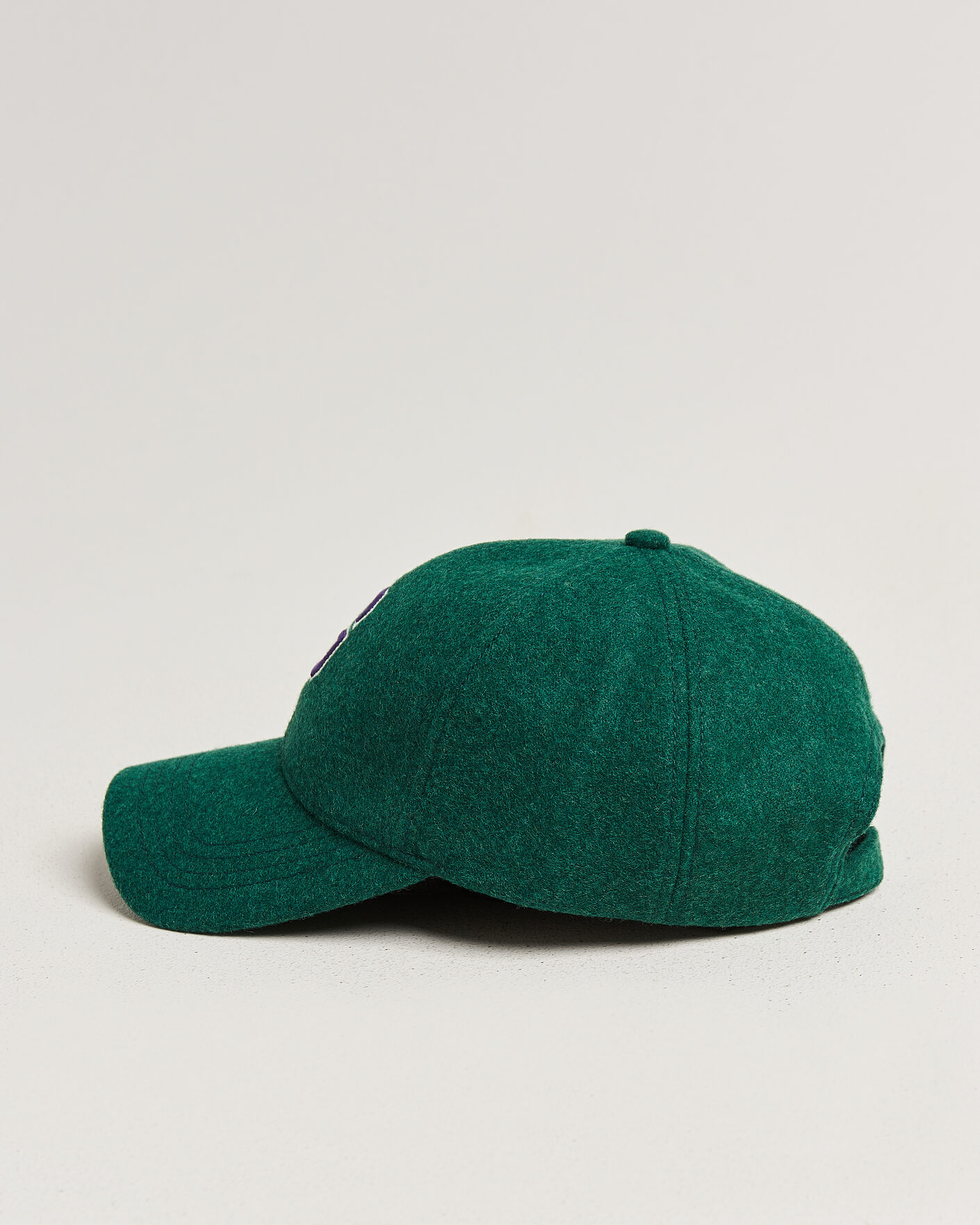 Herre | Hatte & kasketter | Gant | G Badge Wool Melton Cap Dark Emerald
