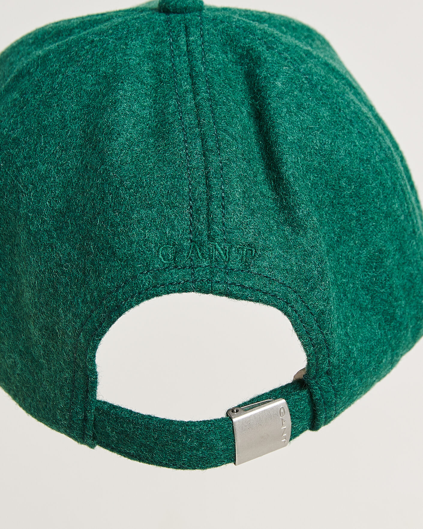 Herre | Hatte & kasketter | Gant | G Badge Wool Melton Cap Dark Emerald