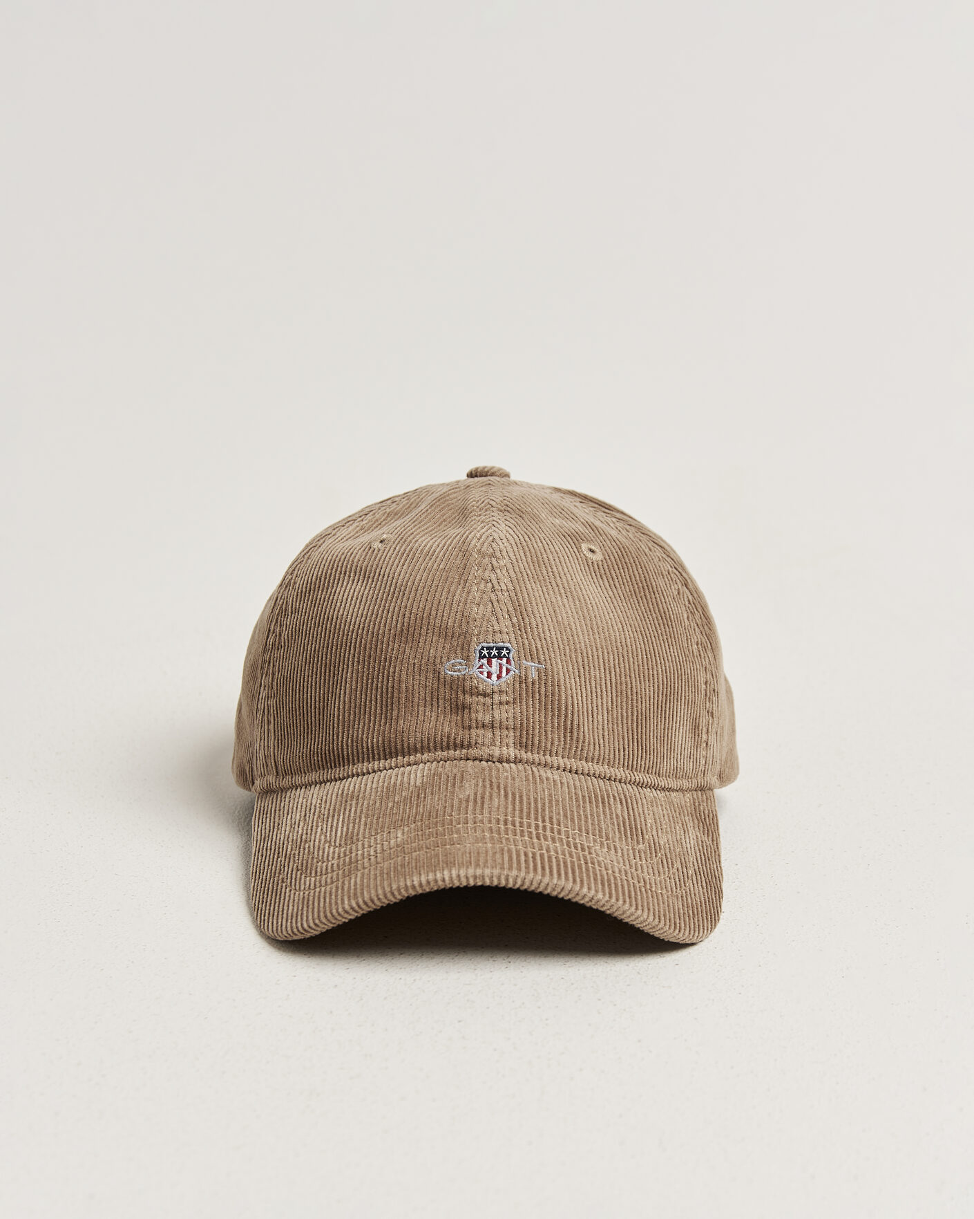 Herre | Hatte & kasketter | Gant | Corduroy Cap Warm Khaki
