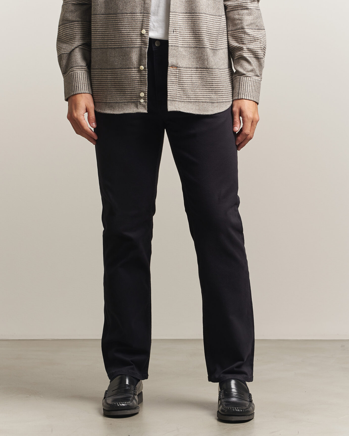 Herre | Bukser | Gant | Regular Fit Moleskin 5-Pocket Pants Black