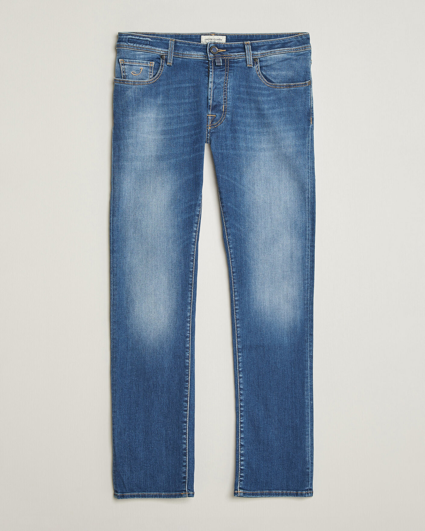 Herre | Jeans | Jacob Cohën | Bard Slim Fit Stretch Jeans Light Blue