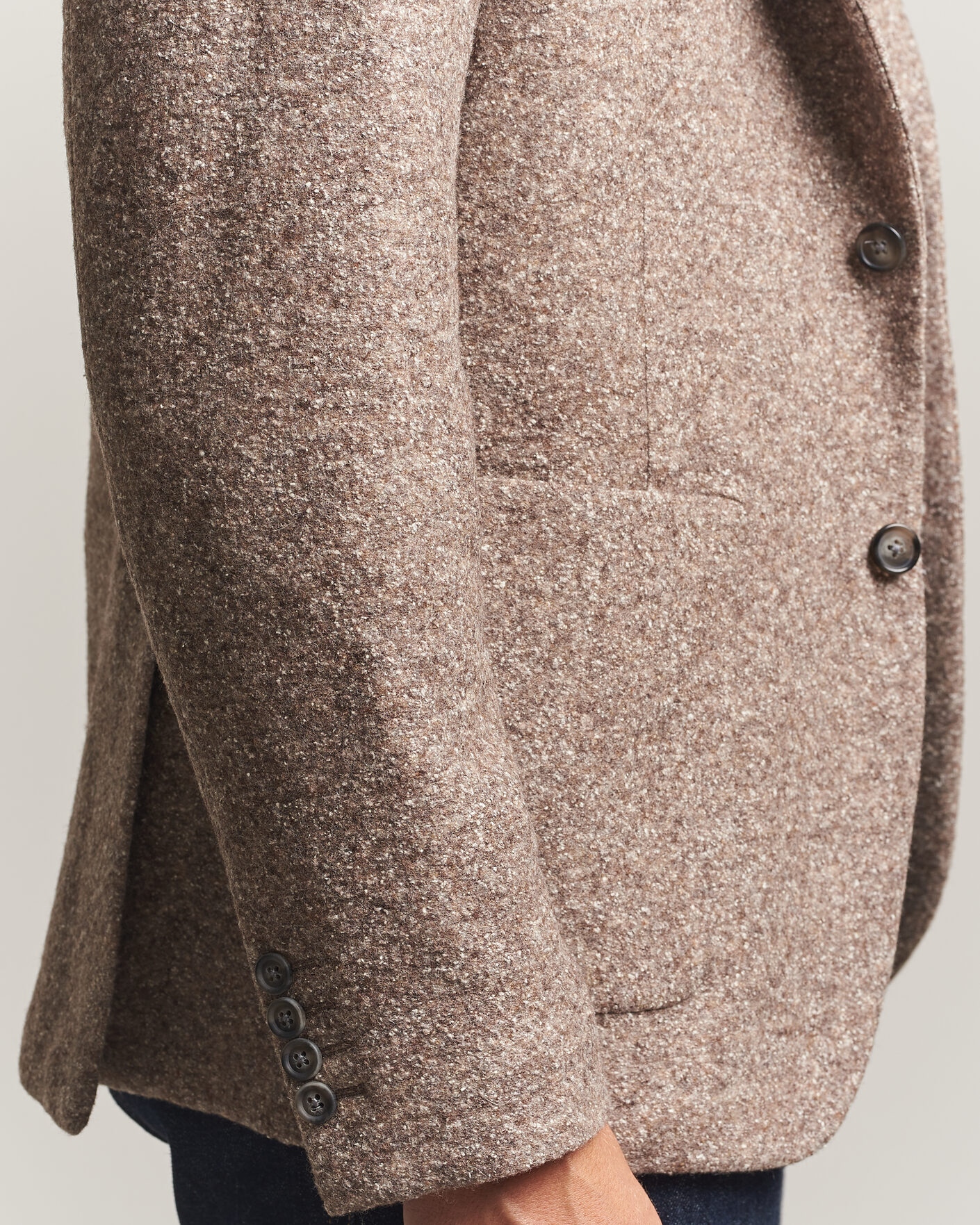 Herre | Blazere & jakker | Gant | Wool/Silk Jersey Blazer Clay Beige