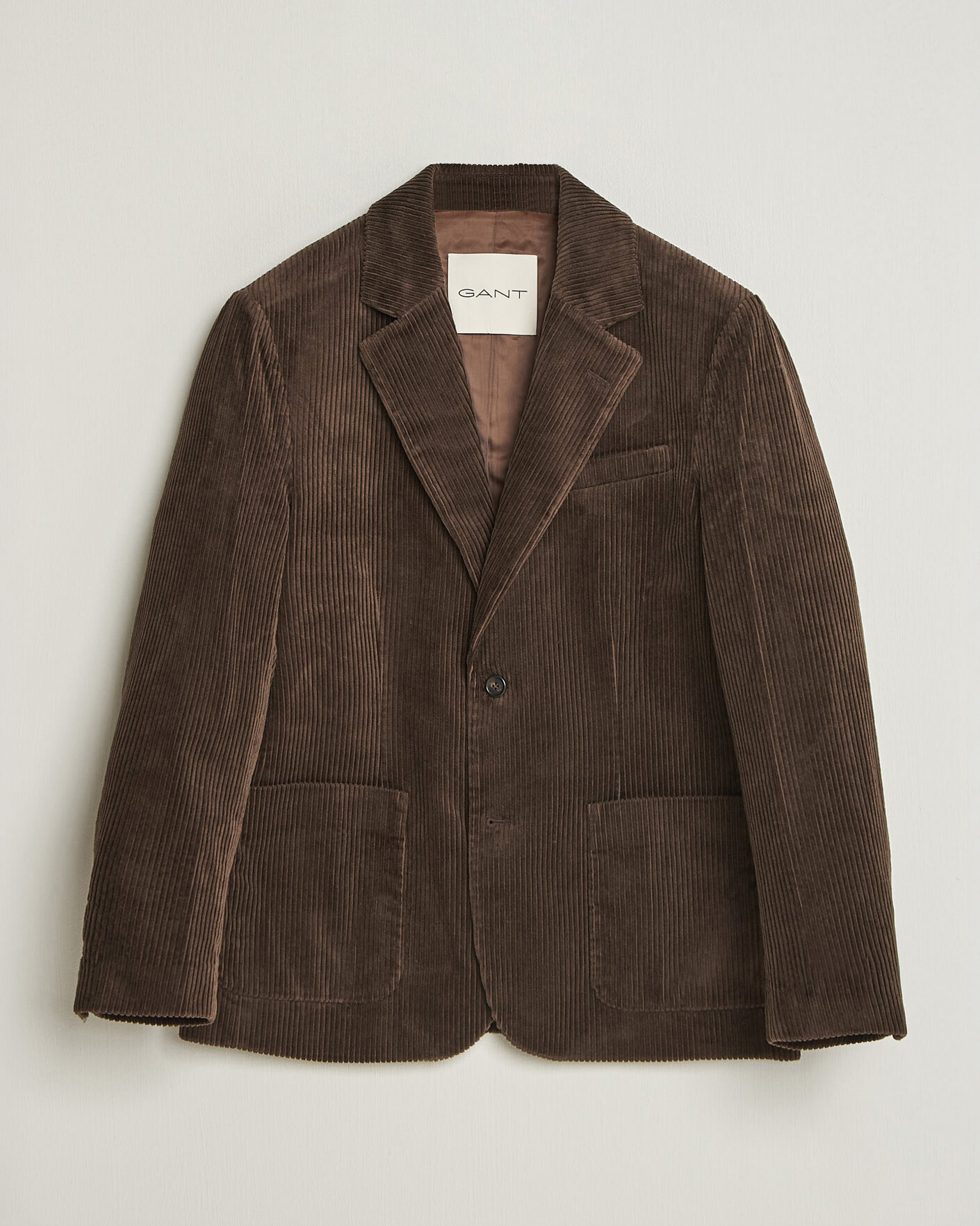 Herre | Blazere & jakker | Gant | Corduroy Blazer Black Brown