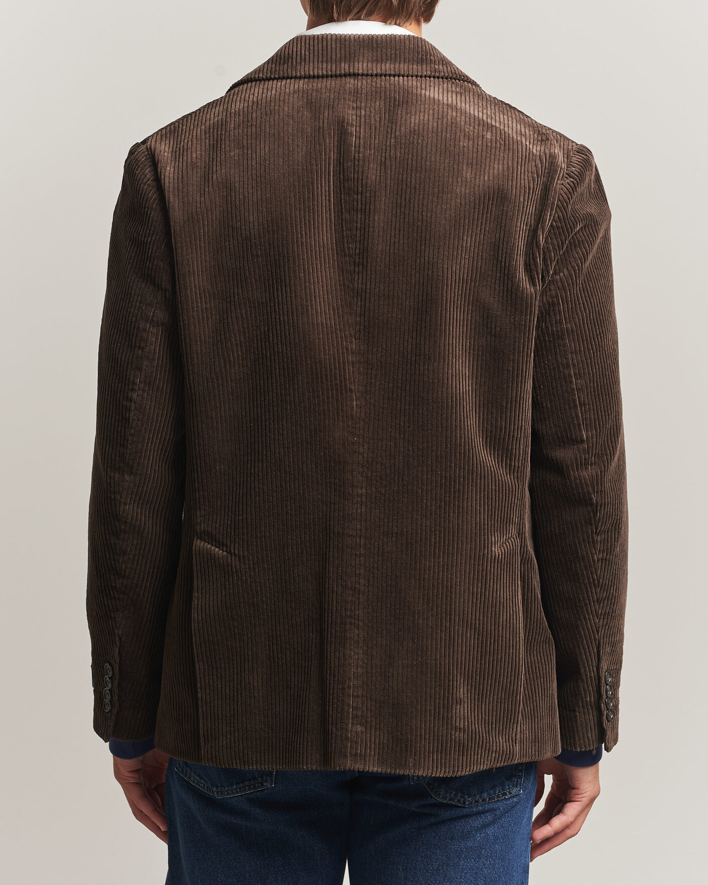 Herre | Blazere & jakker | Gant | Corduroy Blazer Black Brown
