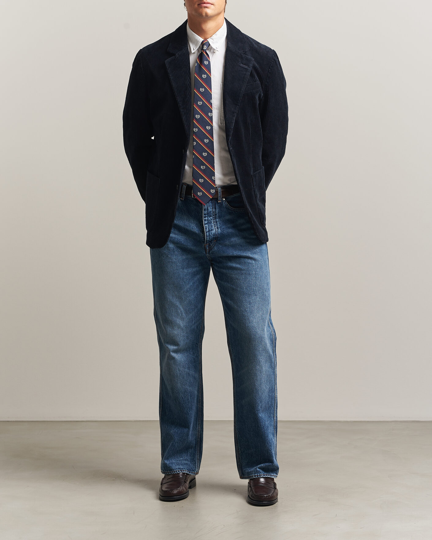 Herre | Blazere & jakker | Gant | Corduroy Blazer Evening Blue