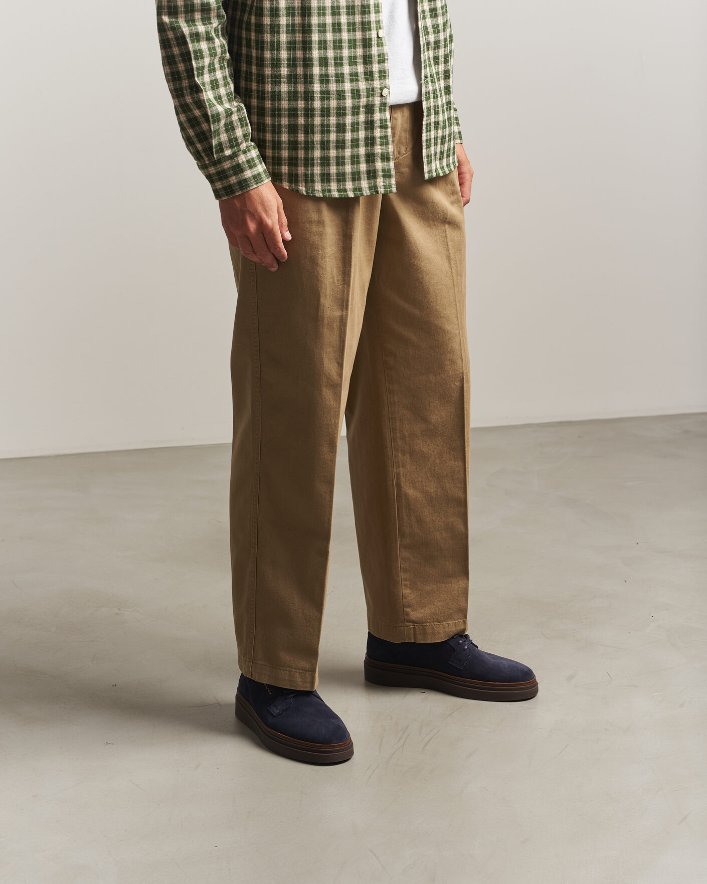 Herre | Sneakers | Gant | Kinzoon Suede Derby Sneaker Marine