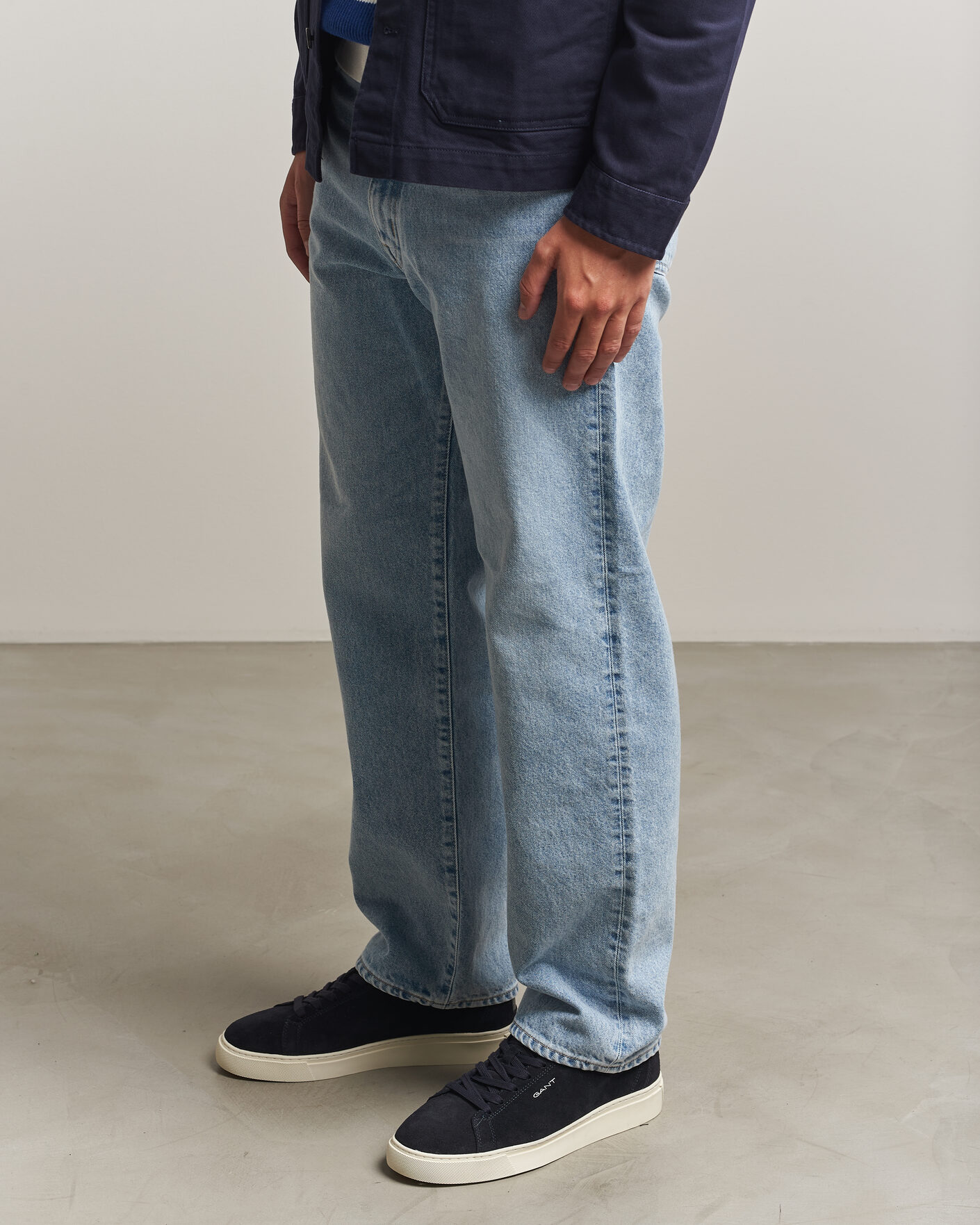 Herre | Sneakers | Gant | Mc Julien Suede Sneaker Dark Blue