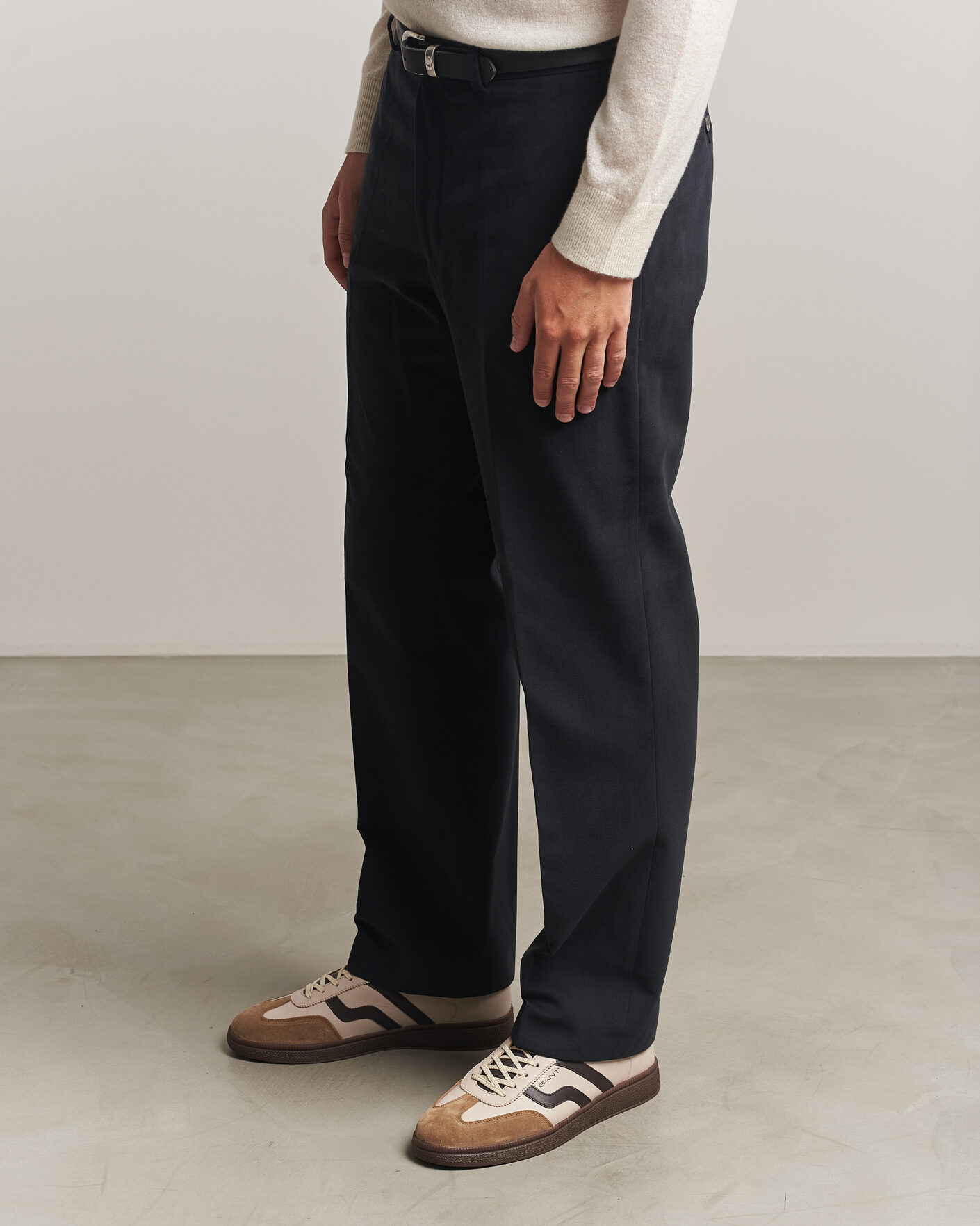 Herre | Sneakers | Gant | Cuzmo Leather/Suede Sneaker Beige/Brown