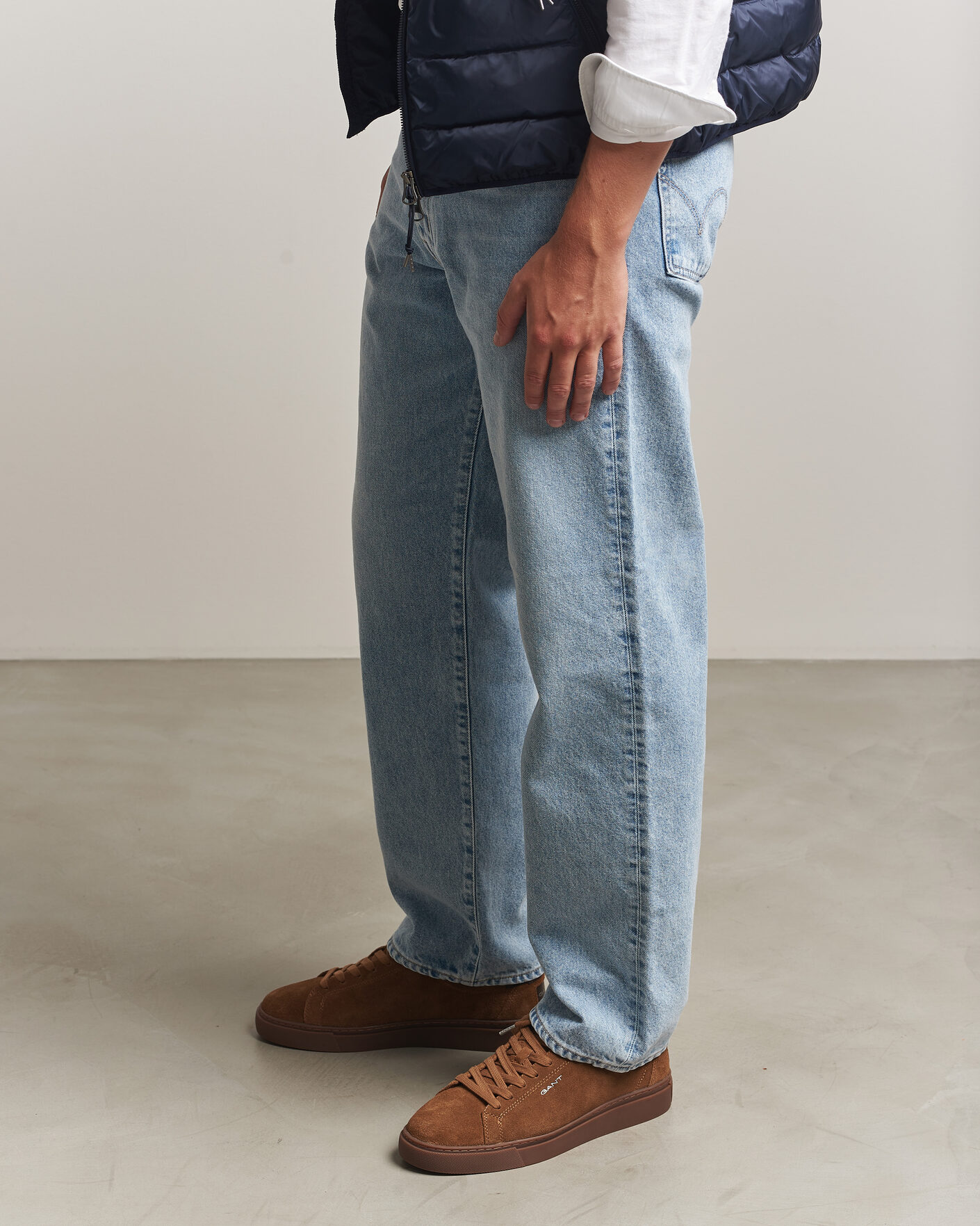 Herre | Sneakers | Gant | Mc Julien Suede Sneaker Chestnut