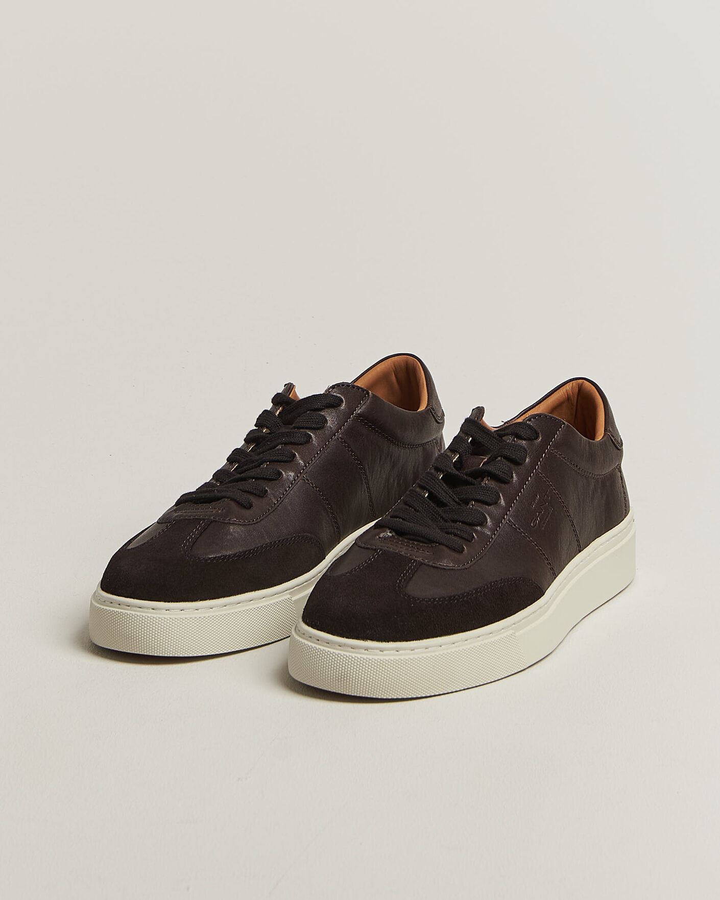 Herre | Sneakers | Gant | Mc Julien Leather/Suede Sneaker Dark Brown