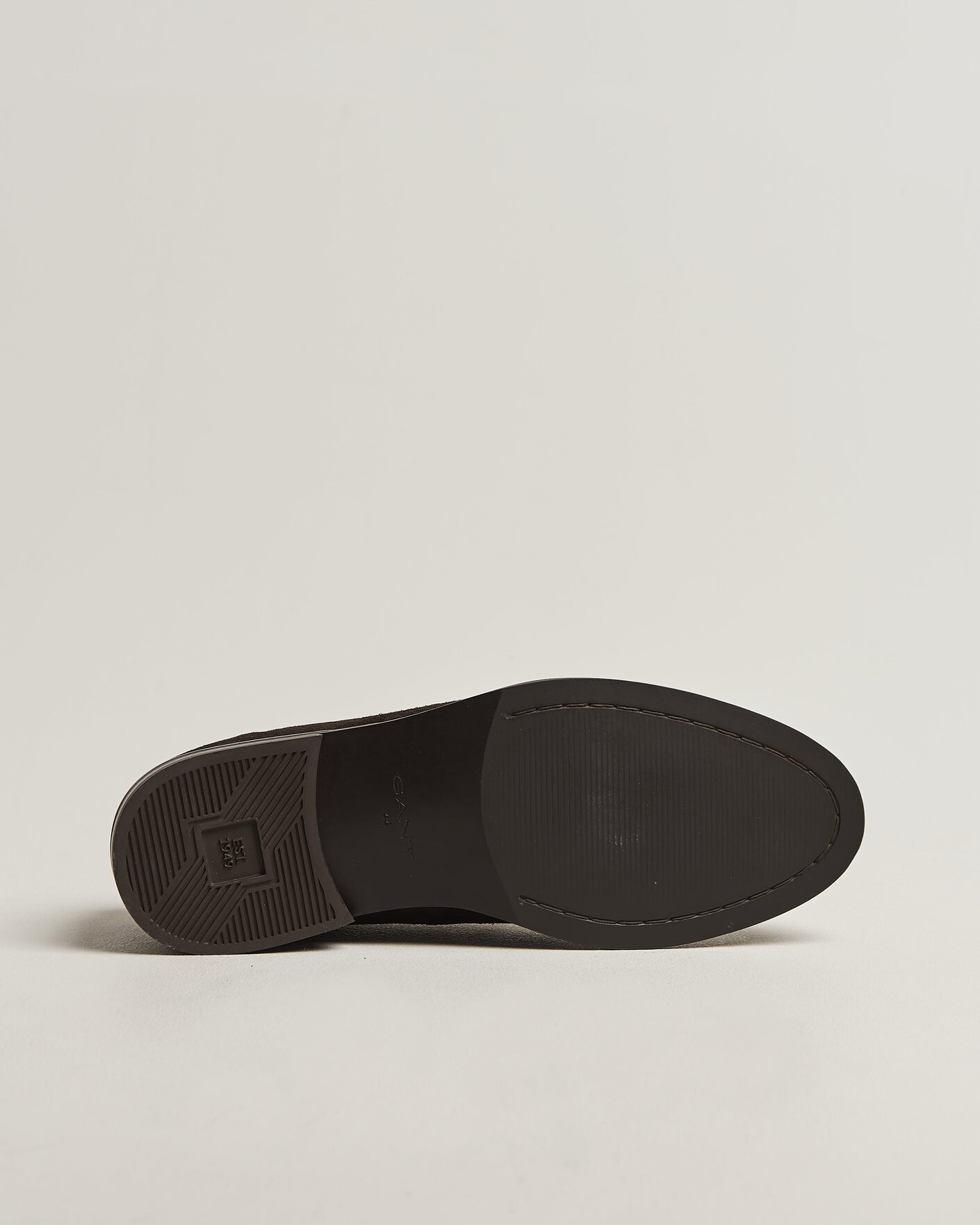 Herre | Brogues | Gant | Bidford Suede Brogues Dark Brown